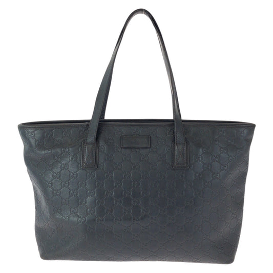 23603
GUCCI グッチ グッチシマ ダークブラウン ゴールド金具 レザー 211137 トートバッグ ショルダーバッグ レディース AB35