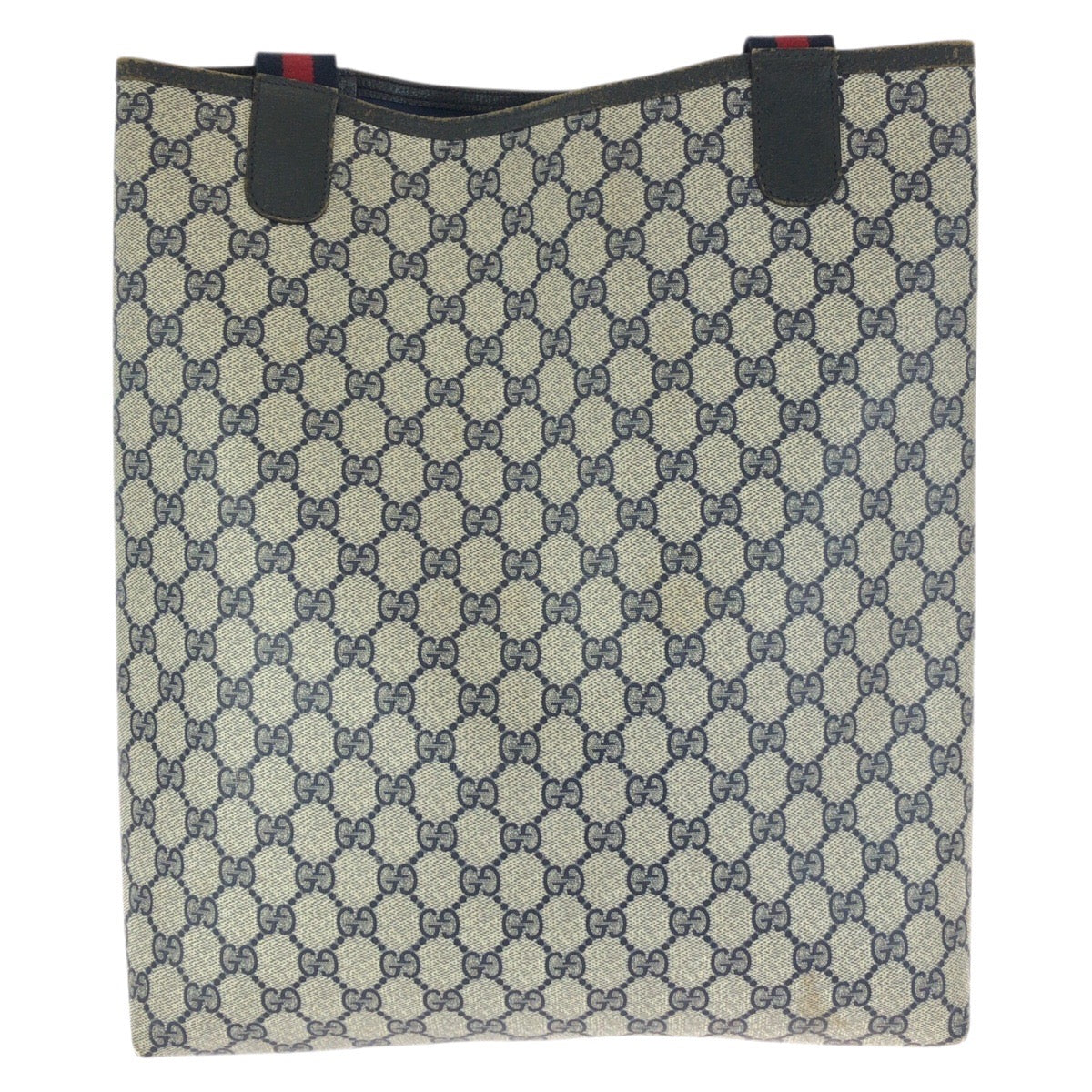 23611
GUCCI グッチ シェリーライン オールドグッチ ネイビー GGスプリームキャンバス / レザー 40 02 003 トートバッグ ショルダーバッグ レディース ABP28