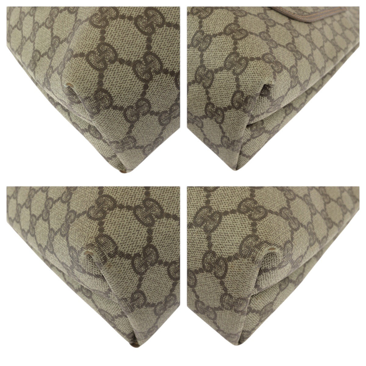 23614
GUCCI グッチ ヴィンテージ オールドグッチ シェリーライン ベージュ ゴールド金具 GGスプリームキャンバス / レザー 002 123 6487 トートバッグ ショルダーバッグ レディース ABP28