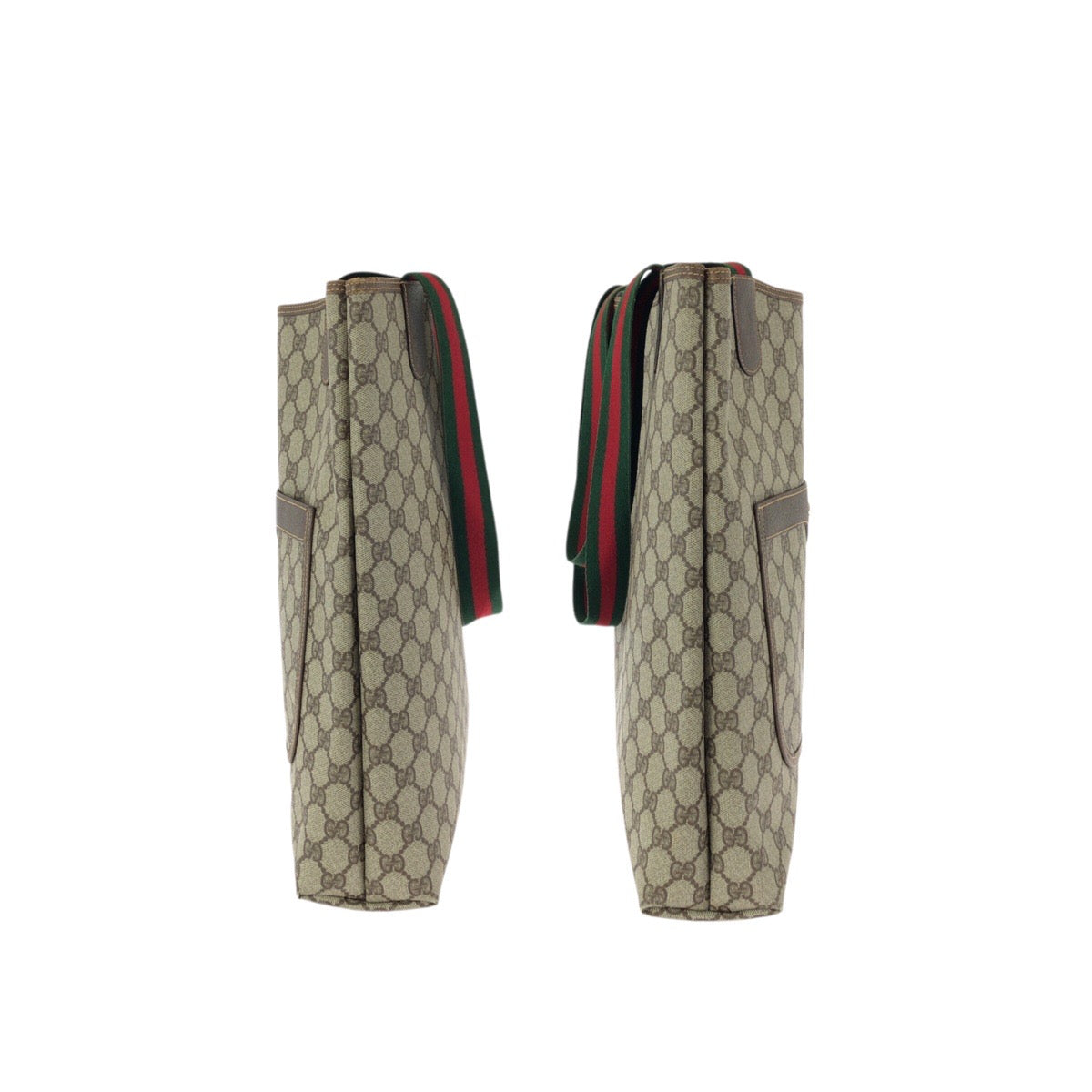 23614
GUCCI グッチ ヴィンテージ オールドグッチ シェリーライン ベージュ ゴールド金具 GGスプリームキャンバス / レザー 002 123 6487 トートバッグ ショルダーバッグ レディース ABP28
