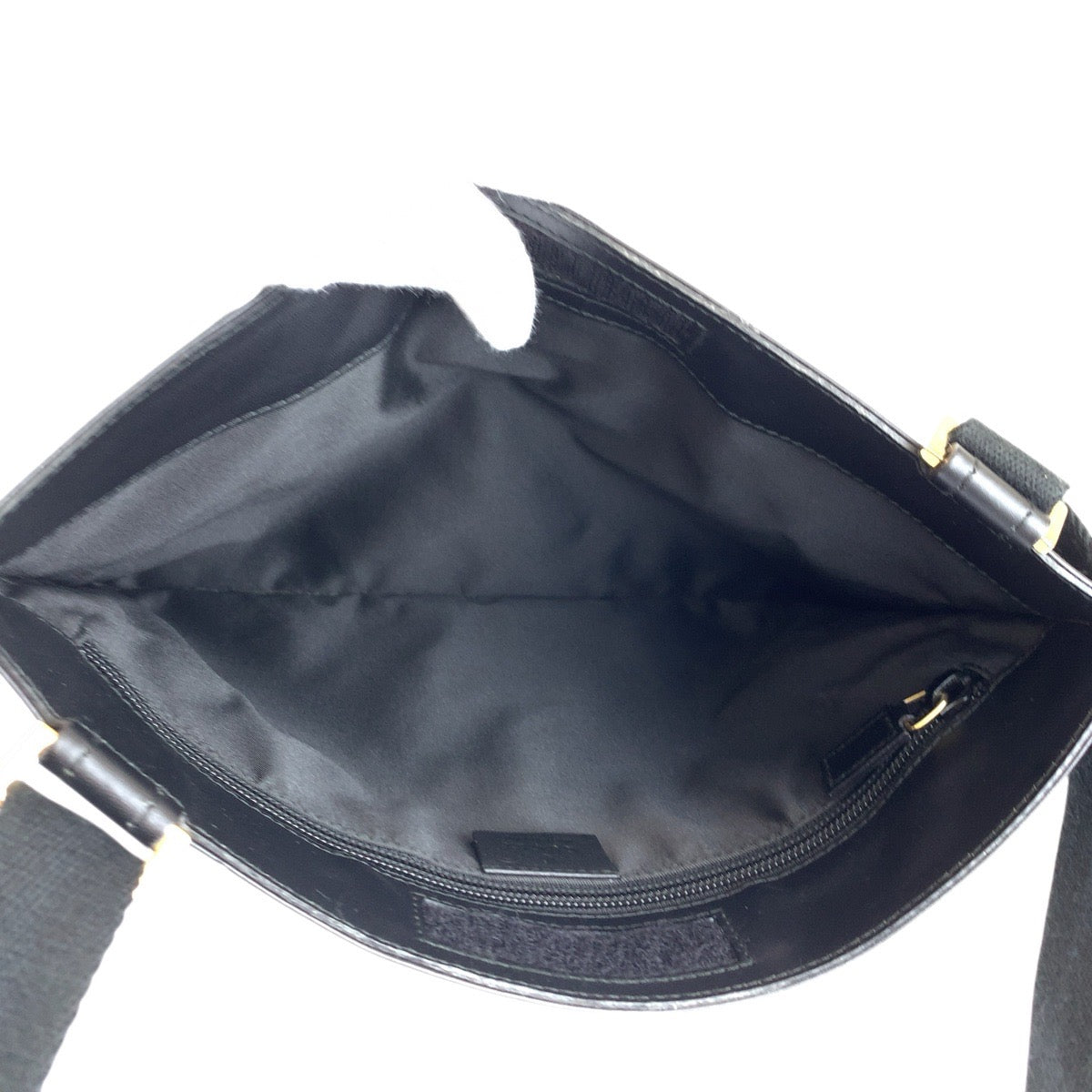 23622
GUCCI グッチ ブラウン ゴールド金具 GGキャンバス / レザー ショルダーバッグ メッセンジャーバッグ 019 0354刻印 レディース A49