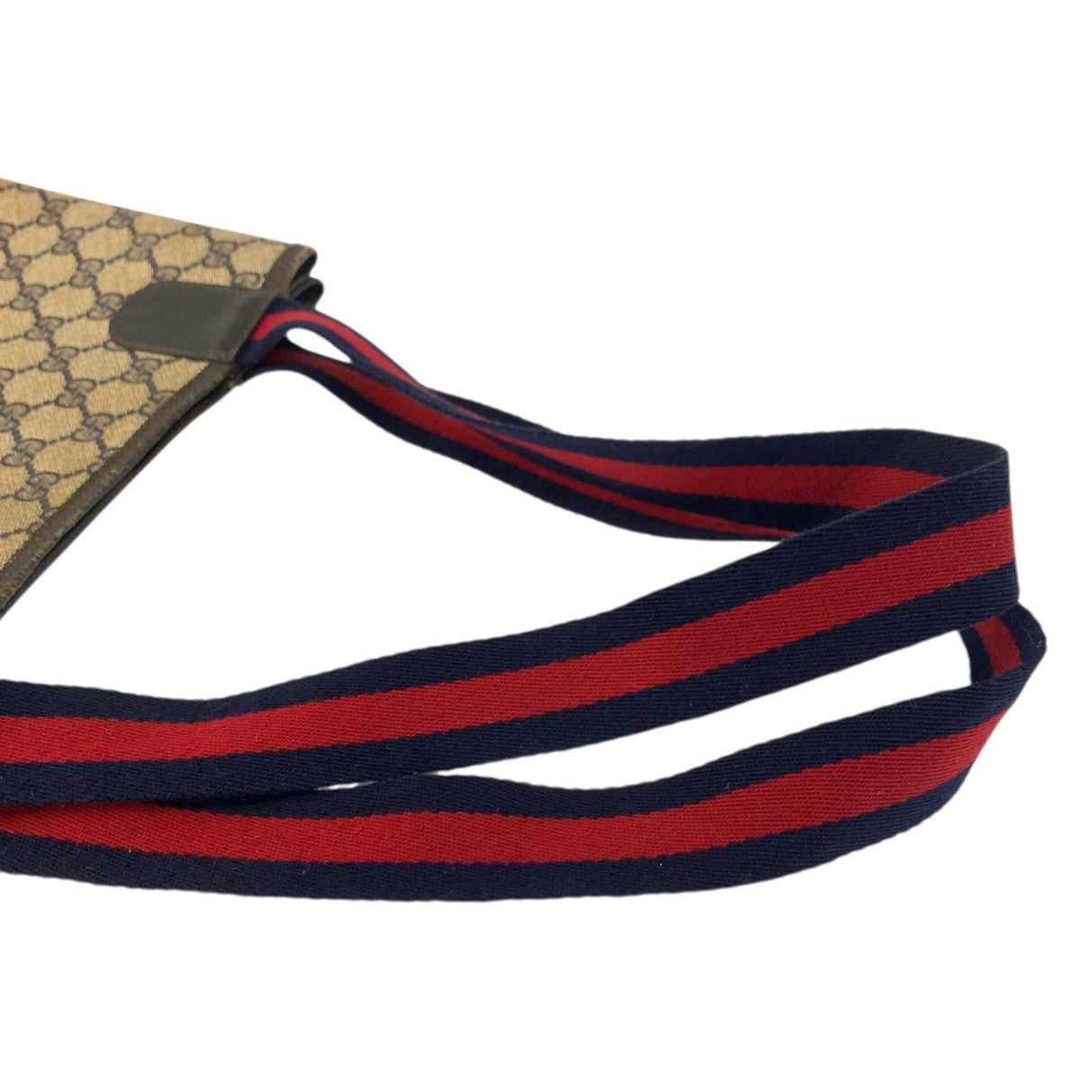 23632
GUCCI グッチ ヴィンテージ シェリーライン グレー ネイビー GGスプリームキャンバス 39 02 003 トートバッグ ショルダーバッグ レディース AB21