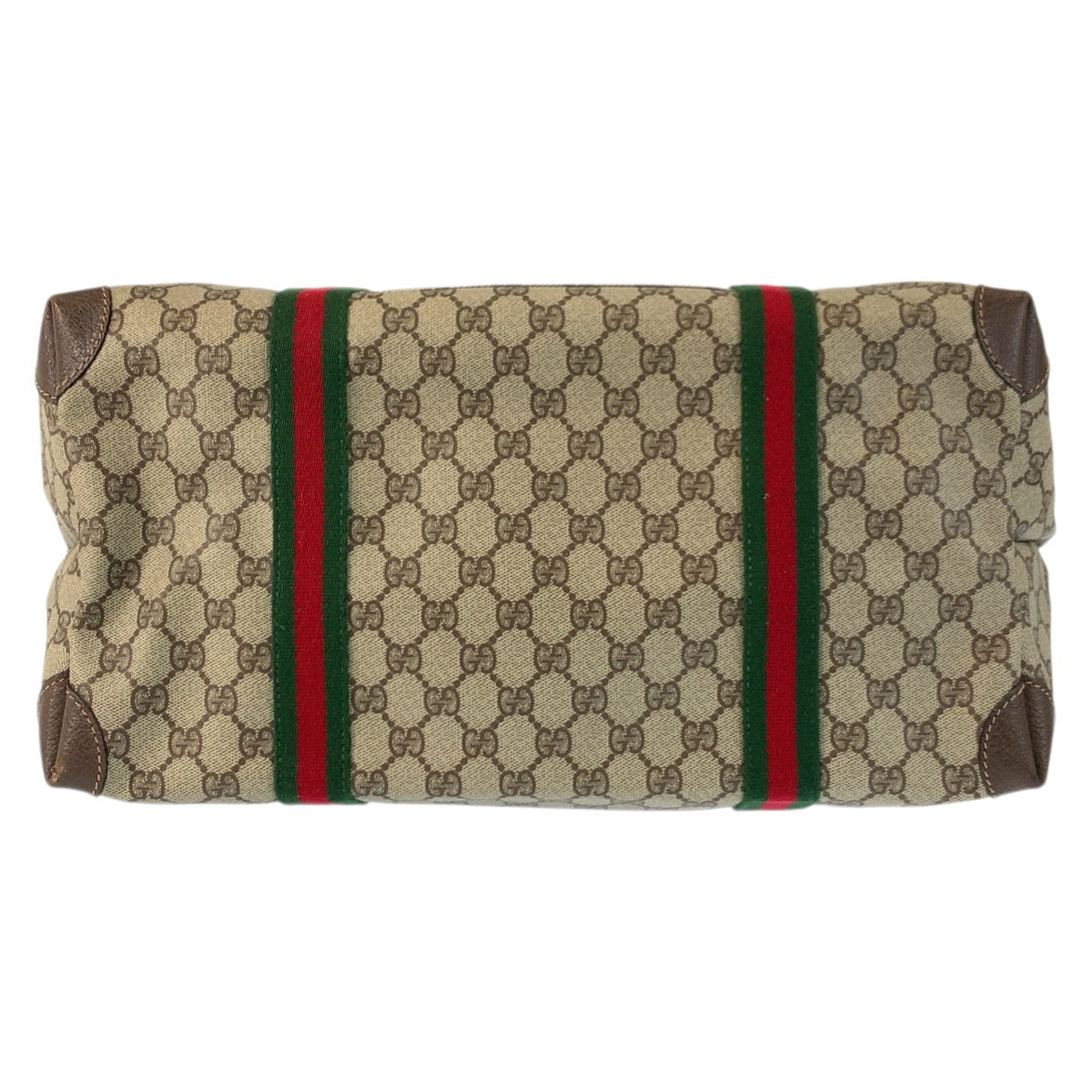 23643
GUCCI グッチ ヴィンテージ シェリーライン ベージュ ブラウン GGスプリームキャンバス 012 39 6211 ボストンバッグ トートバッグ レディース A56