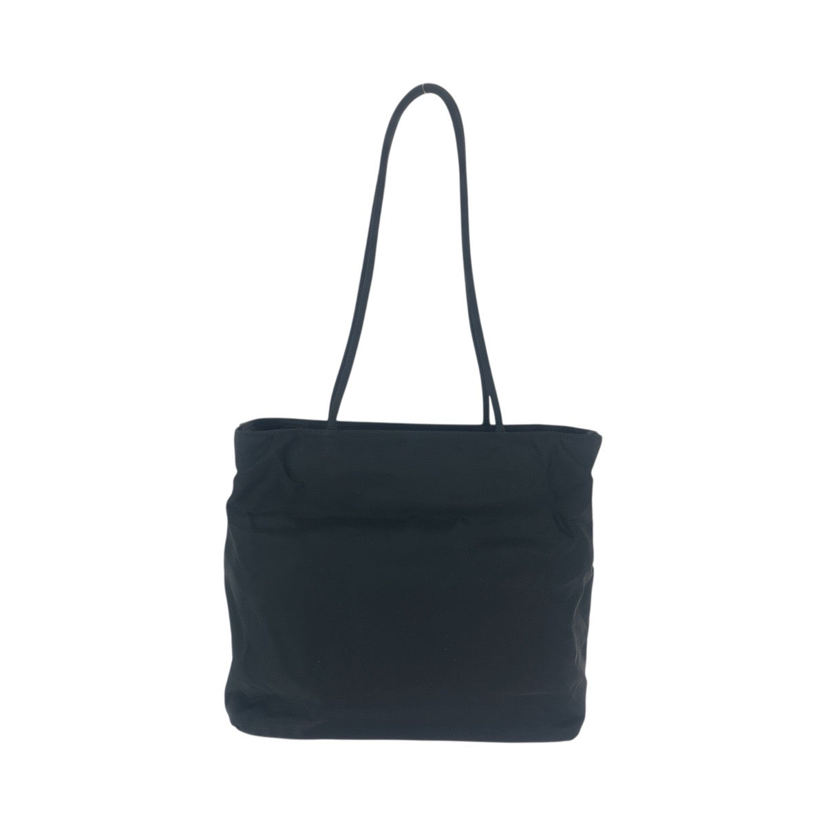 23644
PRADA プラダ テスート 三角ロゴプレート ブラック 黒 シルバー金具 ナイロン トートバッグ ショルダーバッグ レディース ABP42