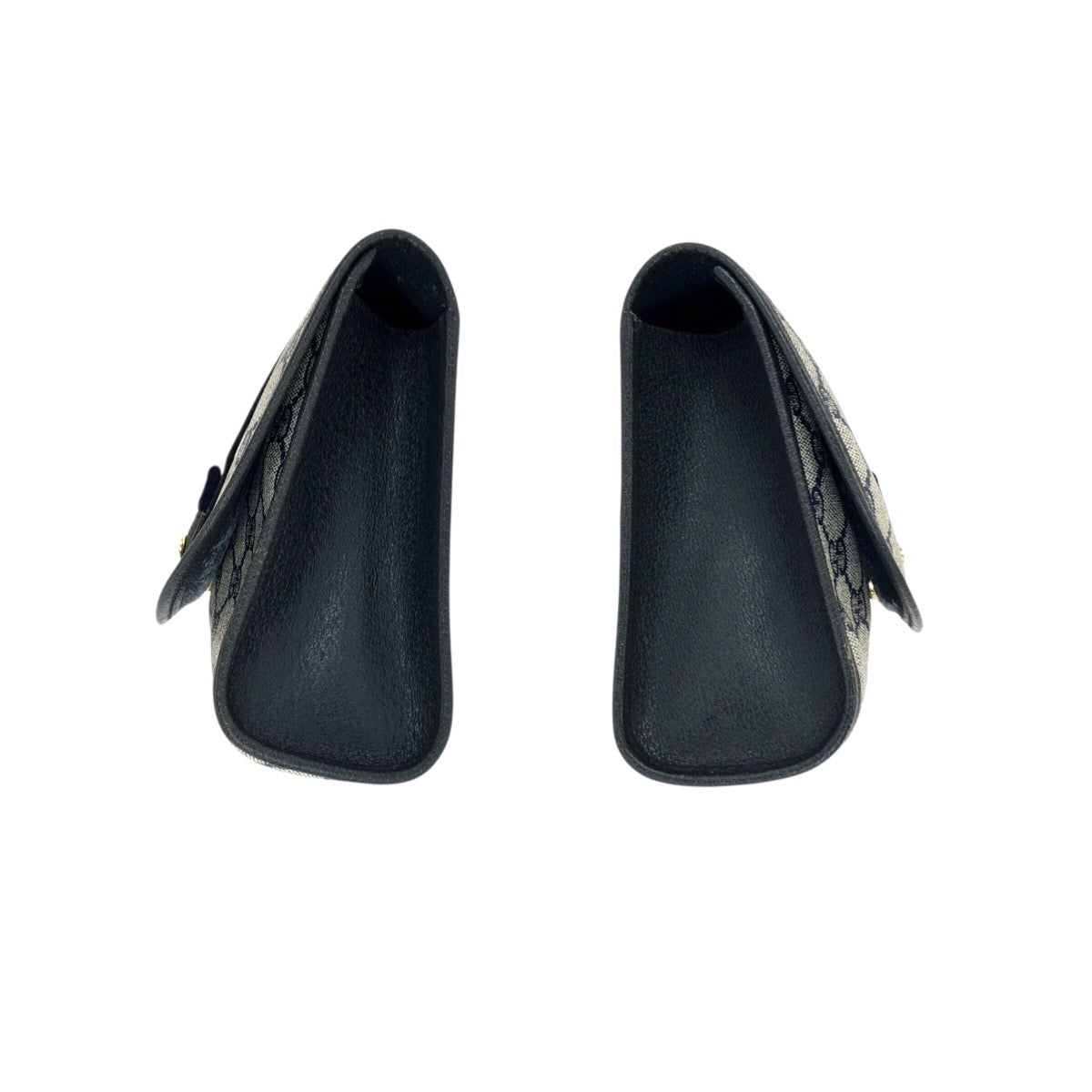 23646
GUCCI グッチ ヴィンテージ オールドグッチ シェリーライン ネイビー GGスプリームキャンバス / レザー 89 01 030 クラッチバッグ セカンドバッグ メンズ AB21
