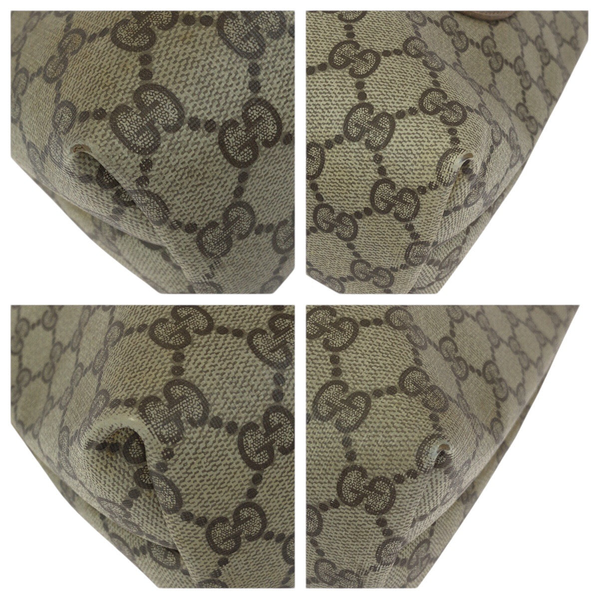 23658
GUCCI グッチ オールドグッチ シェリーライン ベージュ ブラウン GGスプリームキャンバス / レザー 89 02 003 トートバッグ ショルダーバッグ レディース ABP21
