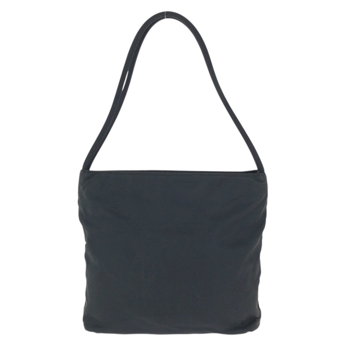 23665
PRADA プラダ テスート 三角ロゴプレート ブラック 黒 シルバー金具 ナイロン トートバッグ ショルダーバッグ レディース ABP35
