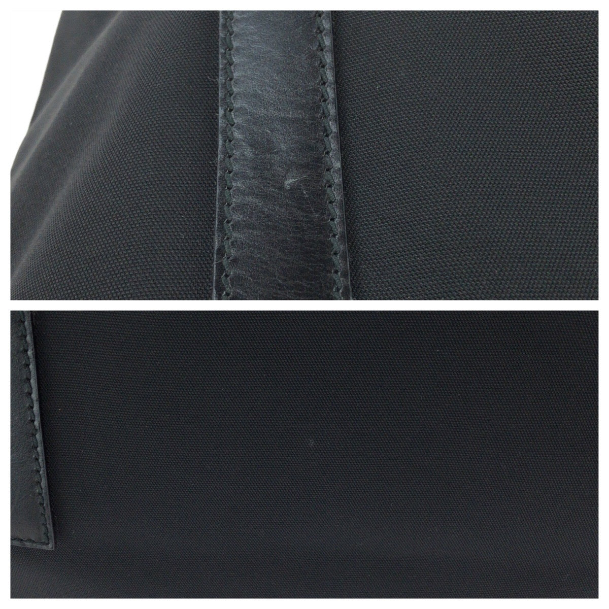 23671
GUCCI グッチ ブラック 黒 シルバー金具 ナイロン / レザー 019 0493 トートバッグ ショルダーバッグ レディース ABP37