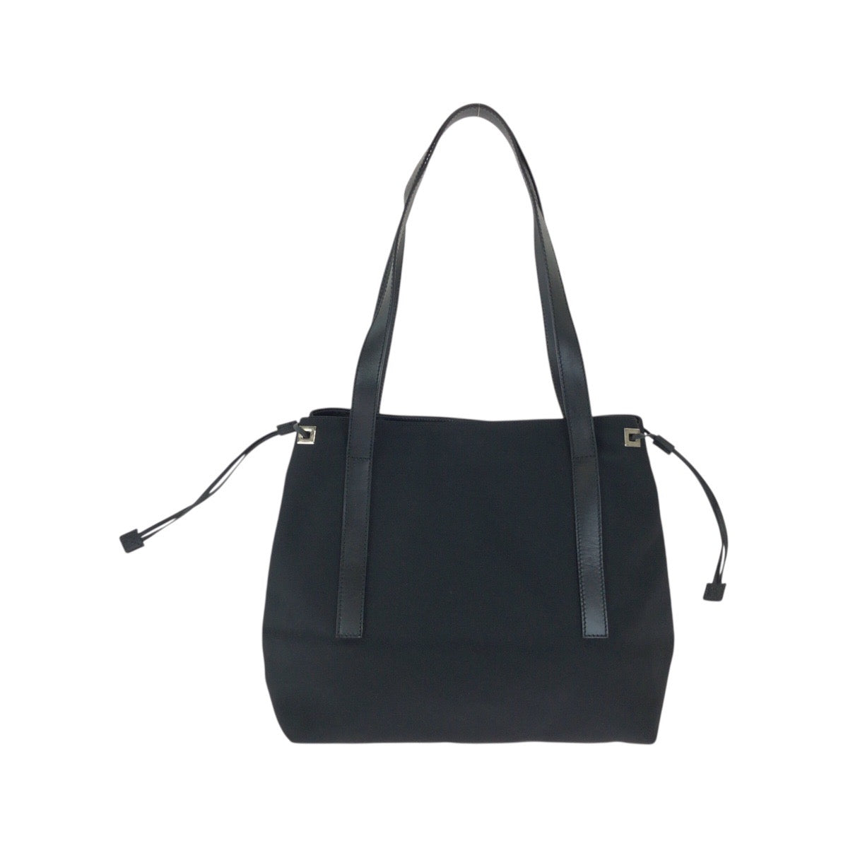 23671
GUCCI グッチ ブラック 黒 シルバー金具 ナイロン / レザー 019 0493 トートバッグ ショルダーバッグ レディース ABP37