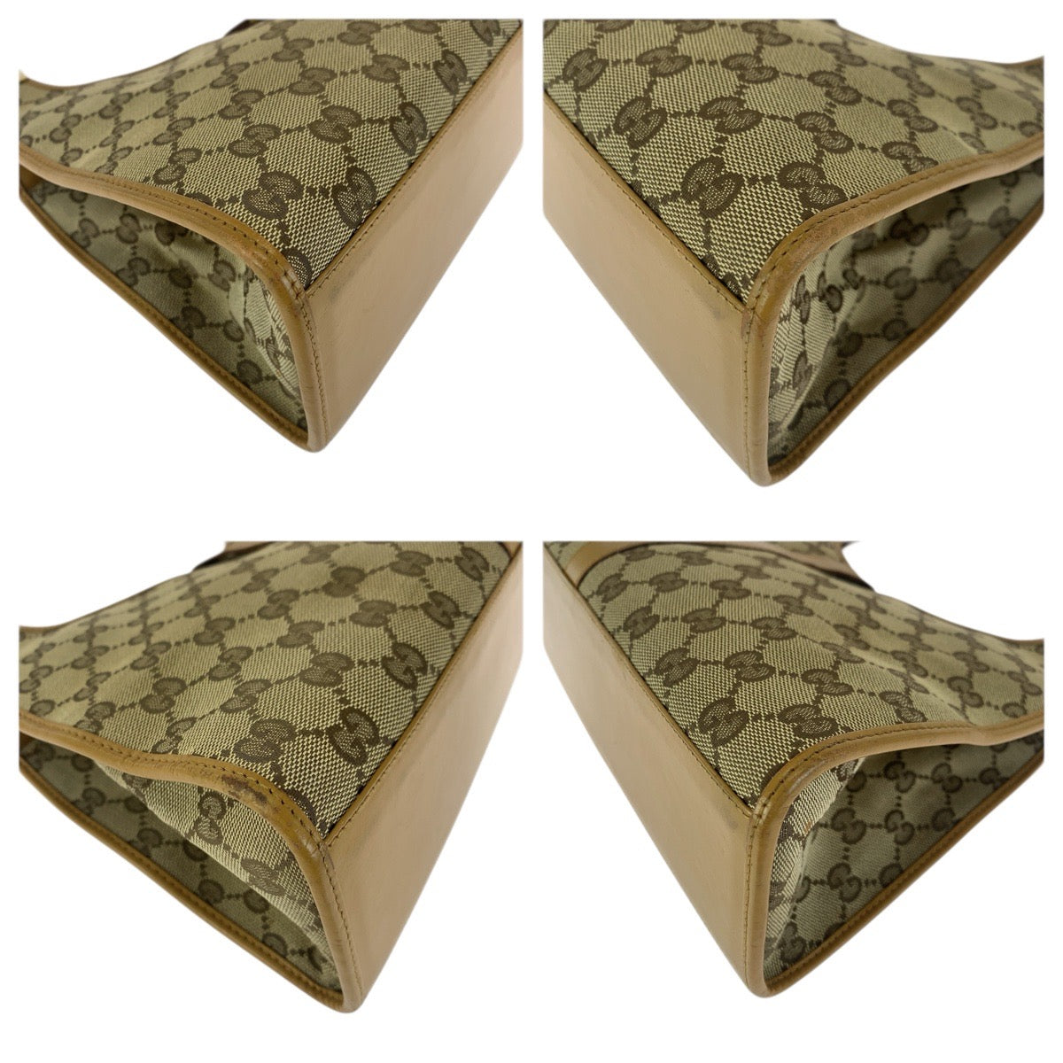 23673
GUCCI グッチ ジャッキー ベージュ ライトブラウン ゴールド金具 GGキャンバス / レザー 002 1067 ショルダーバッグ ハンドバッグ レディース ABP56
