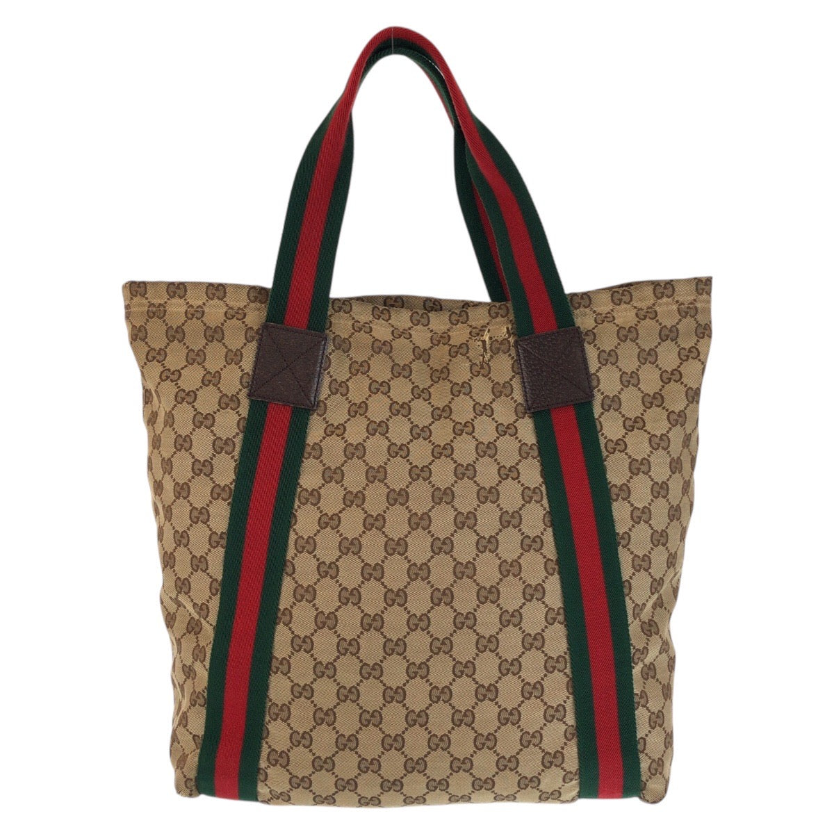 23677
GUCCI グッチ シェリーライン ベージュ ブラウン GGキャンバス 189669 トートバッグ ショルダーバッグ レディース AB37