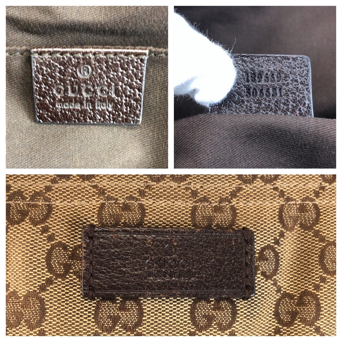 23677
GUCCI グッチ シェリーライン ベージュ ブラウン GGキャンバス 189669 トートバッグ ショルダーバッグ レディース AB37