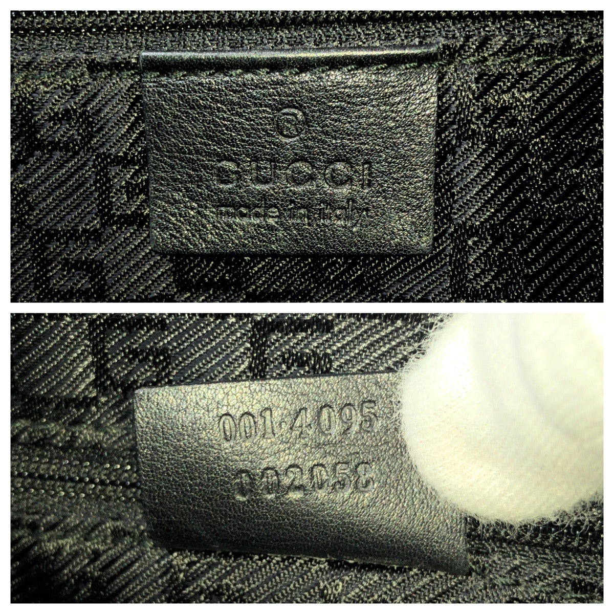 23679
GUCCI グッチ バンブー ブラック 黒 シルバー金具 レザー 001 4095 ハンドバッグ ショルダーバッグ 2WAY レディース ABP37