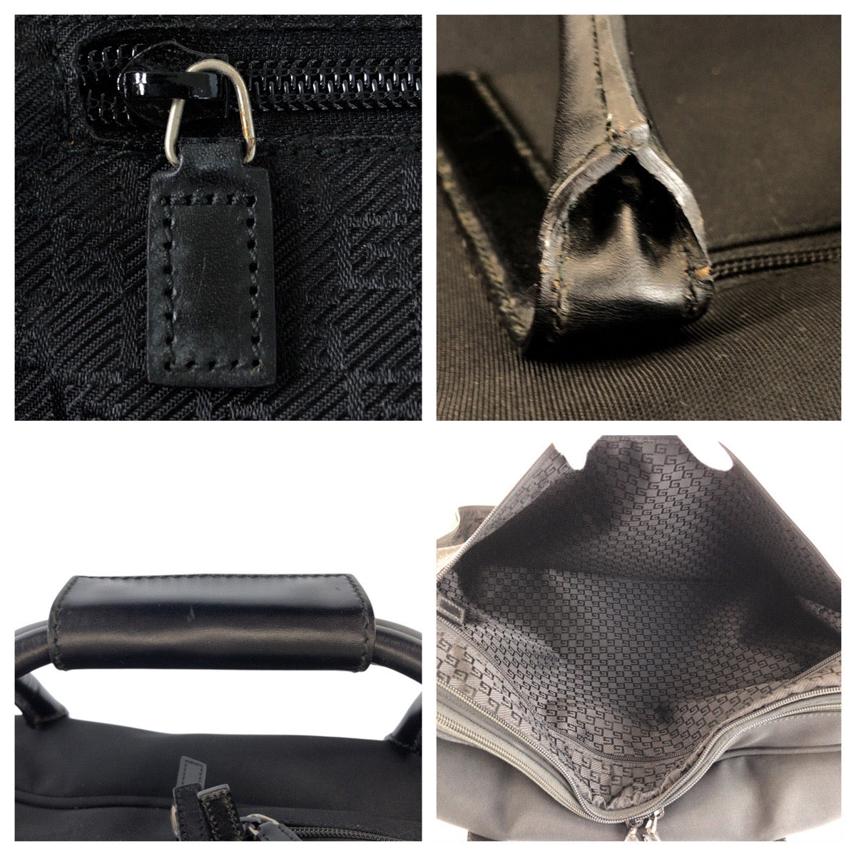 23686
GUCCI グッチ ブラック 黒 シルバー金具 キャンバス / レザー 012 0398 12 ボストンバッグ 男女兼用 ショルダーバッグ 2WAY メンズ A56