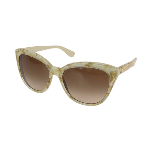 23691
DOLCE&GABBANA ドルチェアンドガッバーナ ベージュ ゴールド金具 プラスチック DG4250 2747/13 56□17 140 2N サングラス メガネ 男女兼用 フォックス レディース A15