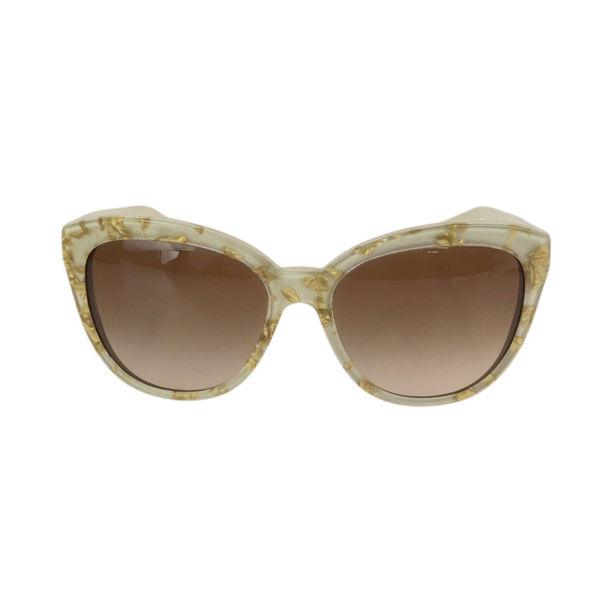 23691
DOLCE&GABBANA ドルチェアンドガッバーナ ベージュ ゴールド金具 プラスチック DG4250 2747/13 56□17 140 2N サングラス メガネ 男女兼用 フォックス レディース A15