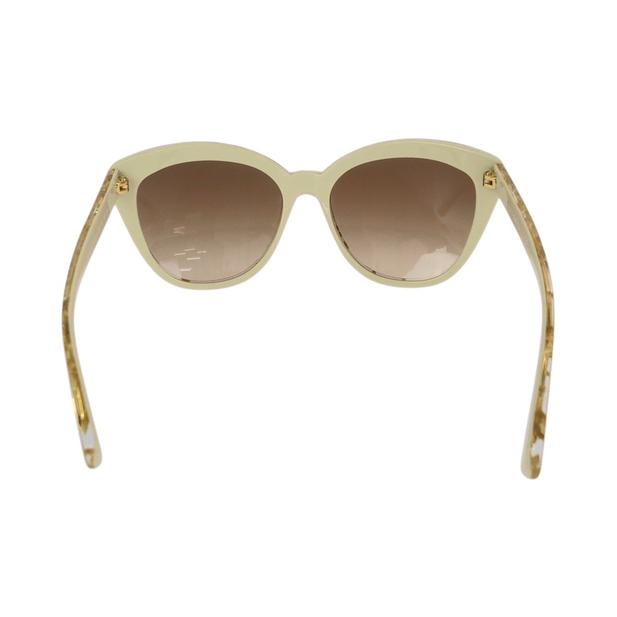 23691
DOLCE&GABBANA ドルチェアンドガッバーナ ベージュ ゴールド金具 プラスチック DG4250 2747/13 56□17 140 2N サングラス メガネ 男女兼用 フォックス レディース A15