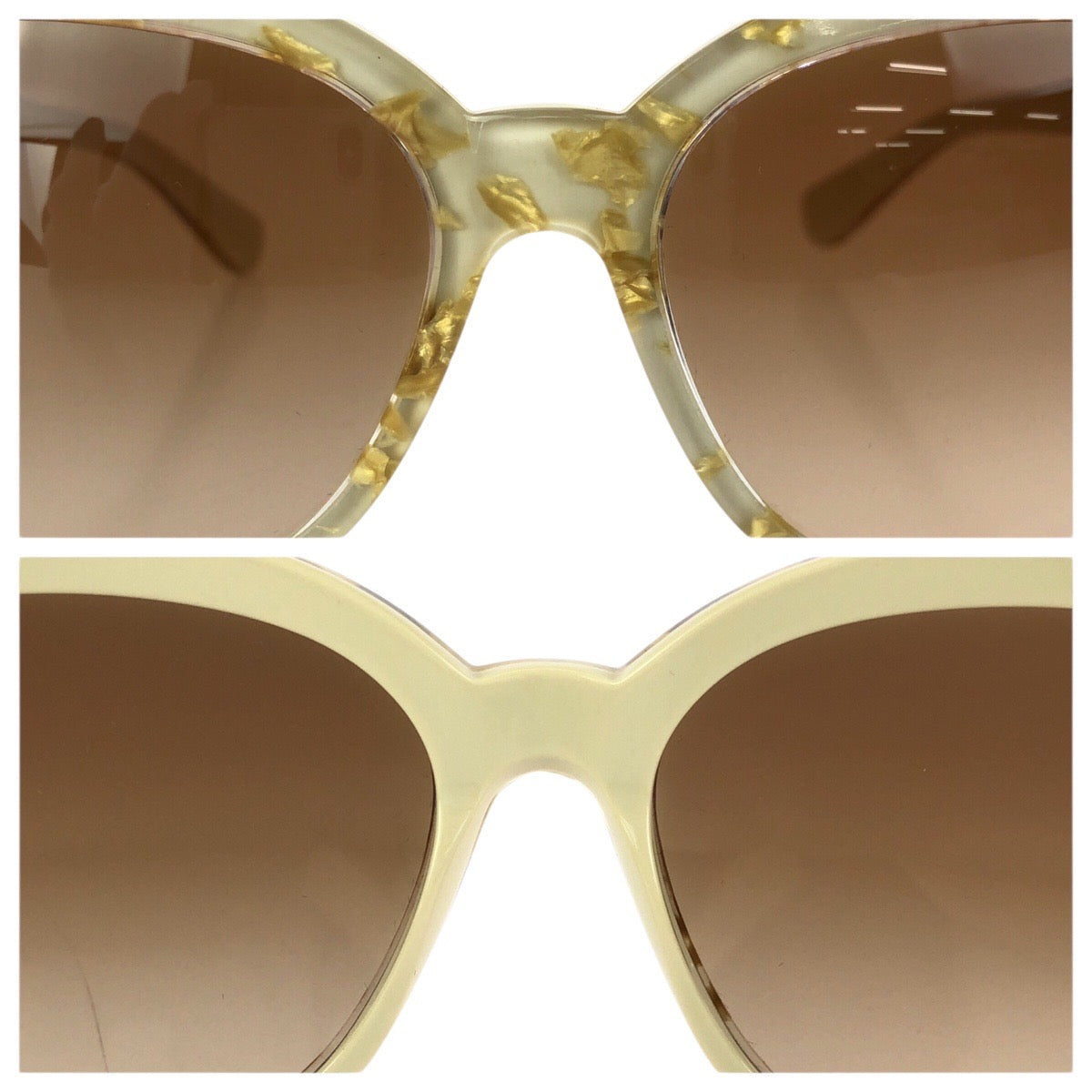 23691
DOLCE&GABBANA ドルチェアンドガッバーナ ベージュ ゴールド金具 プラスチック DG4250 2747/13 56□17 140 2N サングラス メガネ 男女兼用 フォックス レディース A15