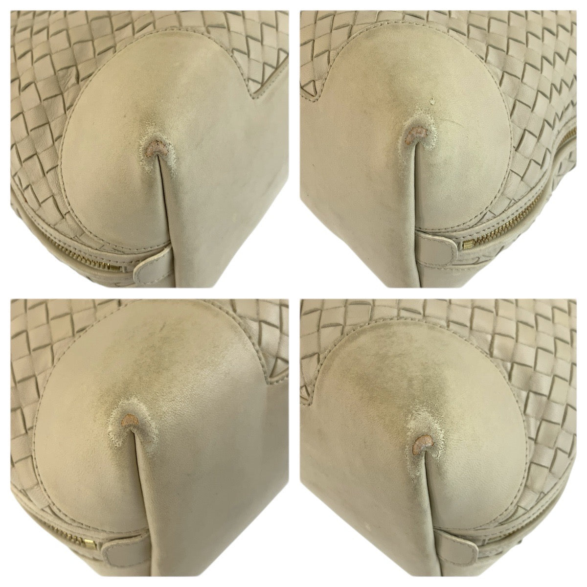 23698
BOTTEGAVENETA ボッテガヴェネタ イントレチャート アイボリー ゴールド金具 レザー 194403 VFEDO 9541 ハンドバッグ ショルダーバッグ レディース AB30