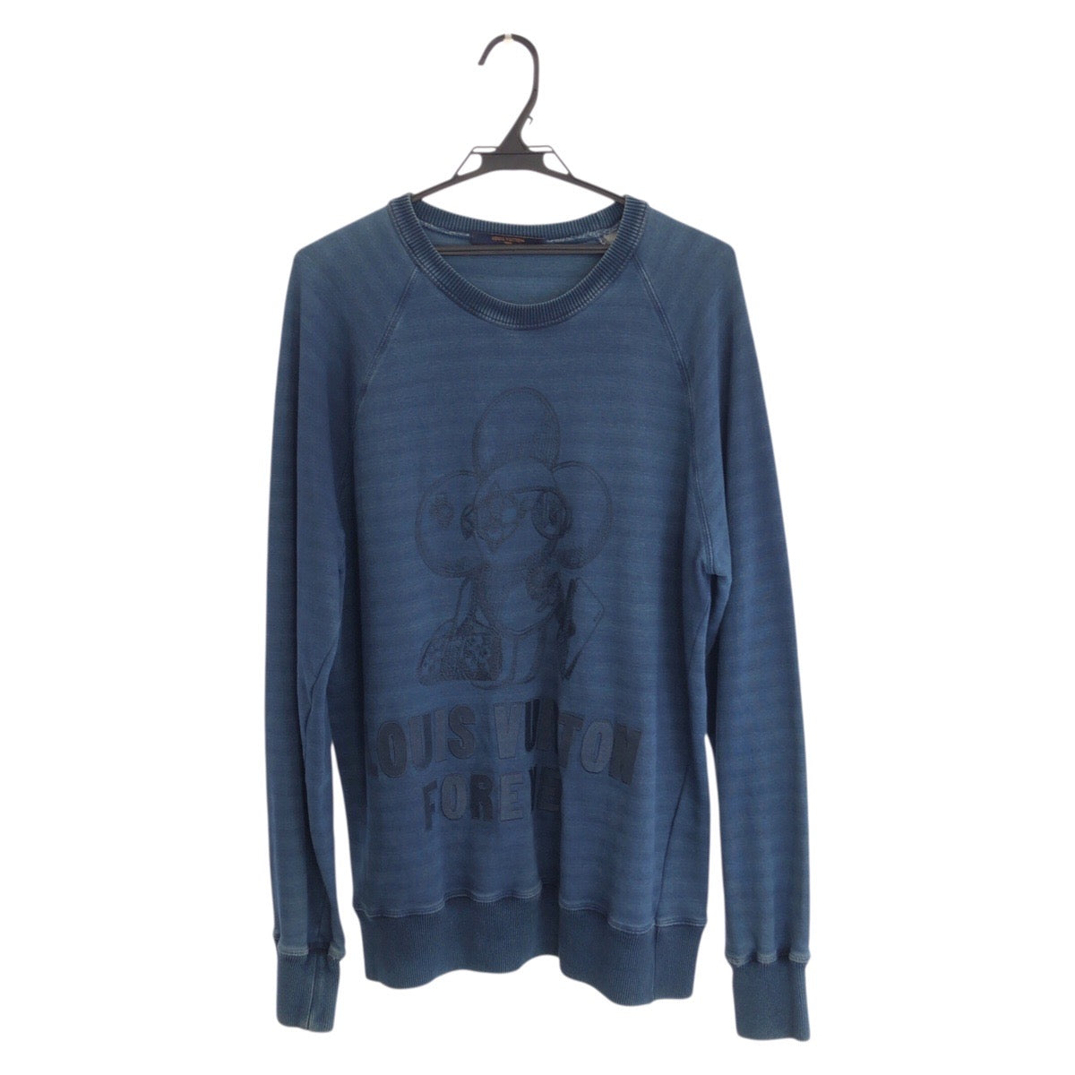 23705
LOUIS VUITTON ルイヴィトン ヴィヴィエンヌ フォーエバー サイズXL ネイビー コットン RM182M 長袖Tシャツ トレーナー スウェット メンズ A94