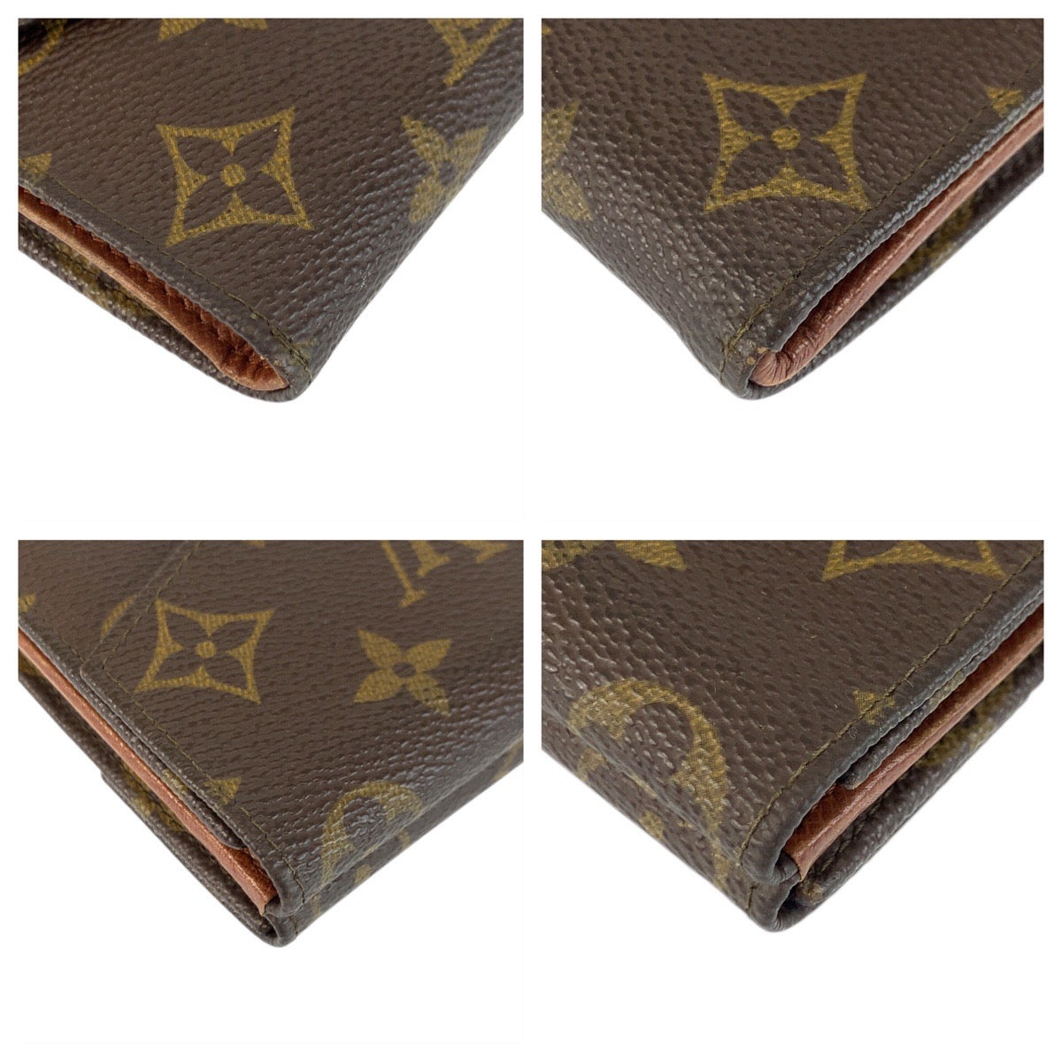 23711
LOUIS VUITTON ルイヴィトン モノグラム ポルトモネビエ カルトクレディ ブラウン ゴールド金具 PVC M61660 折り財布 コンパクトウォレット レディース AB14