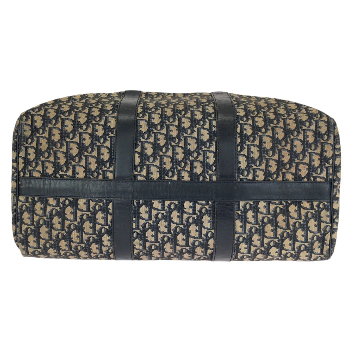 23714
Christian Dior クリスチャンディオール ヴィンテージ トロッター ネイビーシルバー金具 キャンバス / レザー ボストンバッグ 旅行バッグ 男女兼用 レディース AB52