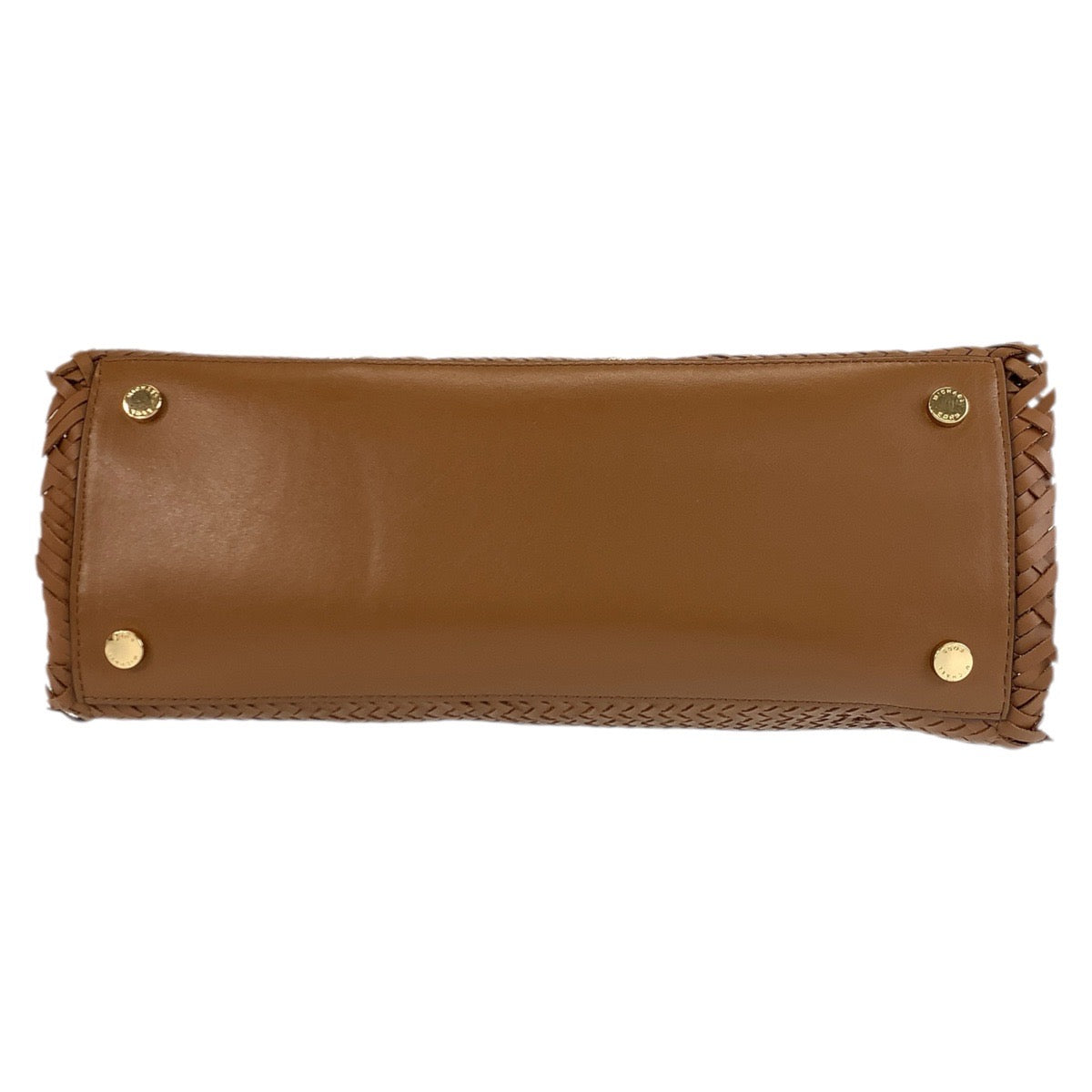 23716
Michael Kors マイケルコース ハミルトン サッチェル ブラウン ゴールド金具 レザー ハンドバッグ ショルダーバッグ レディース S16