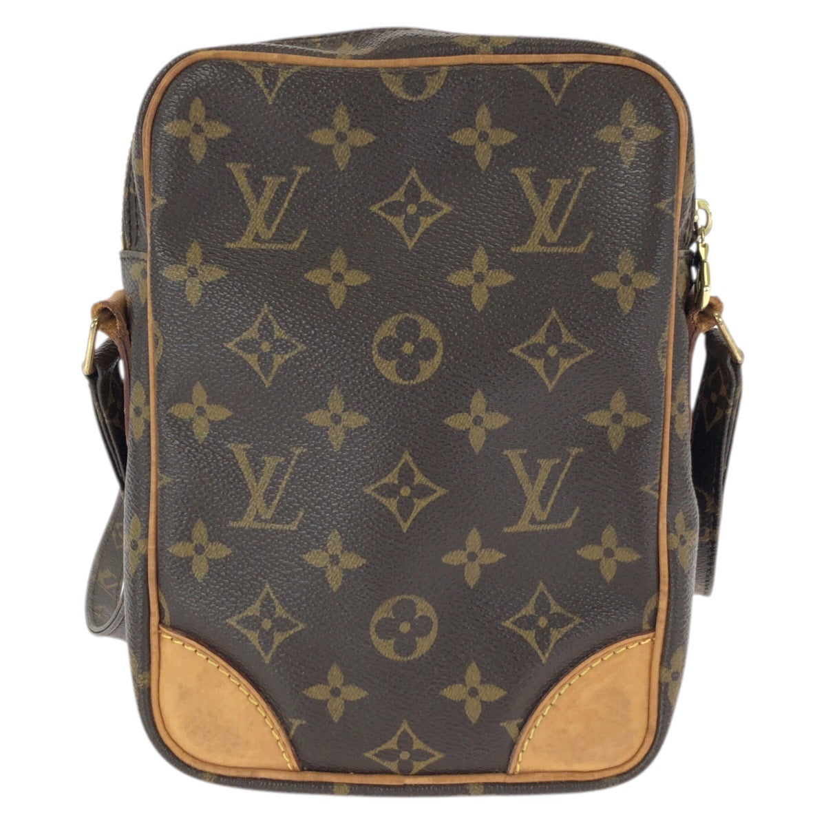 23721
LOUIS VUITTON ルイヴィトン モノグラム アマゾン ブラウン ゴールド金具 PVC M45236 ショルダーバッグ メッセンジャーバッグ レディース AB49