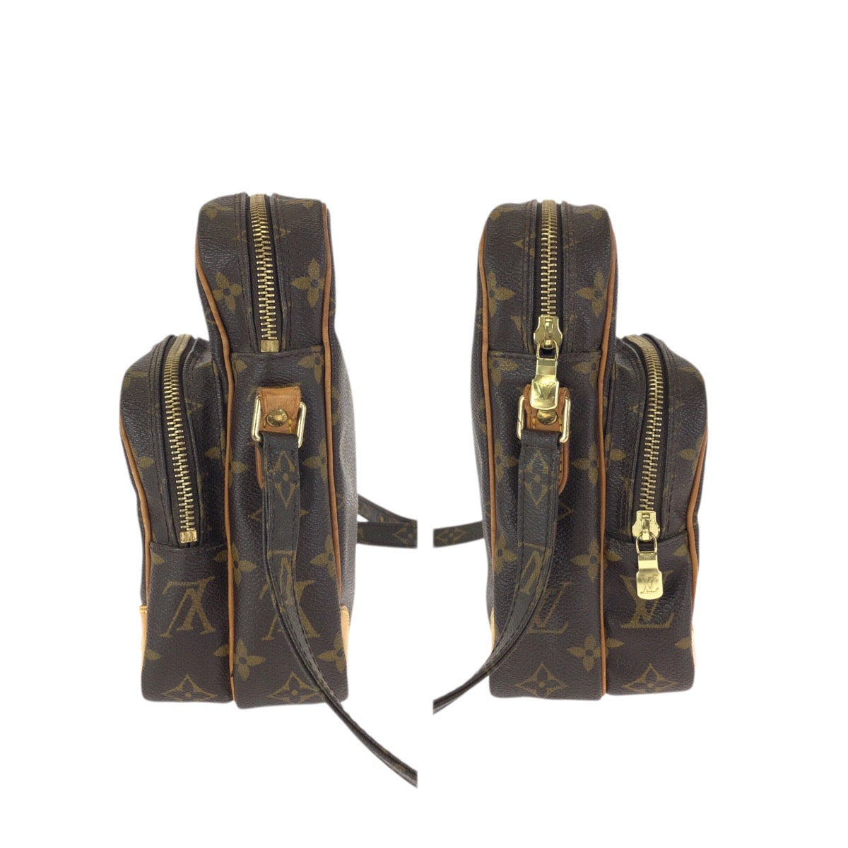 23721
LOUIS VUITTON ルイヴィトン モノグラム アマゾン ブラウン ゴールド金具 PVC M45236 ショルダーバッグ メッセンジャーバッグ レディース AB49