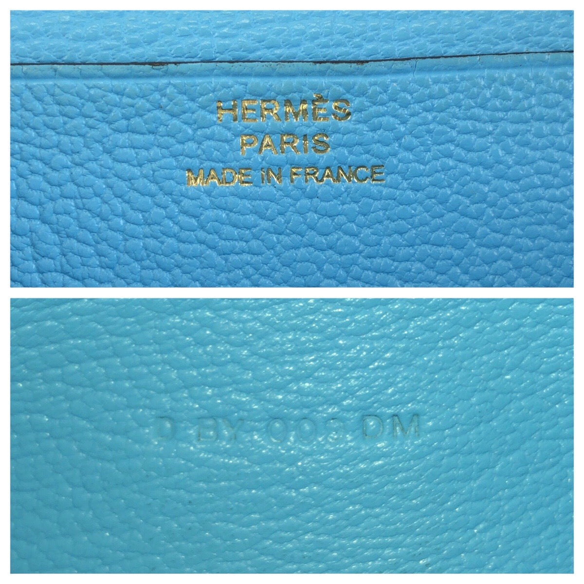 23725
HERMES エルメス ベアン スフレ ブルーアズテック ライトブルー ヴォーエプソン 長財布 ロングウォレット D刻印 レディース ABP49