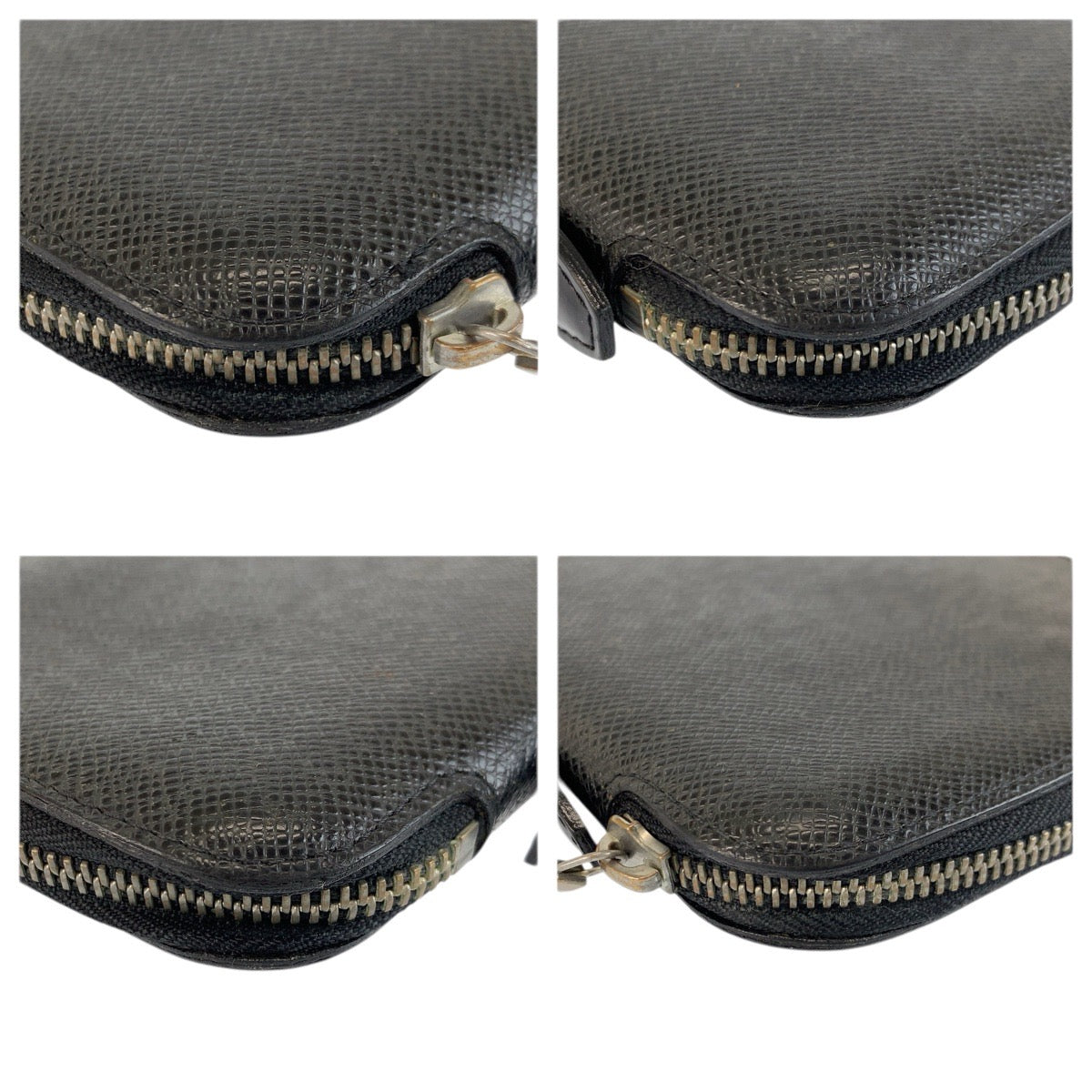 23727
LOUIS VUITTON ルイヴィトン タイガ オーガナイザー アトール ブラック 黒 シルバー金具 レザー M30652 長財布 オーガナイザー メンズ ABP28
