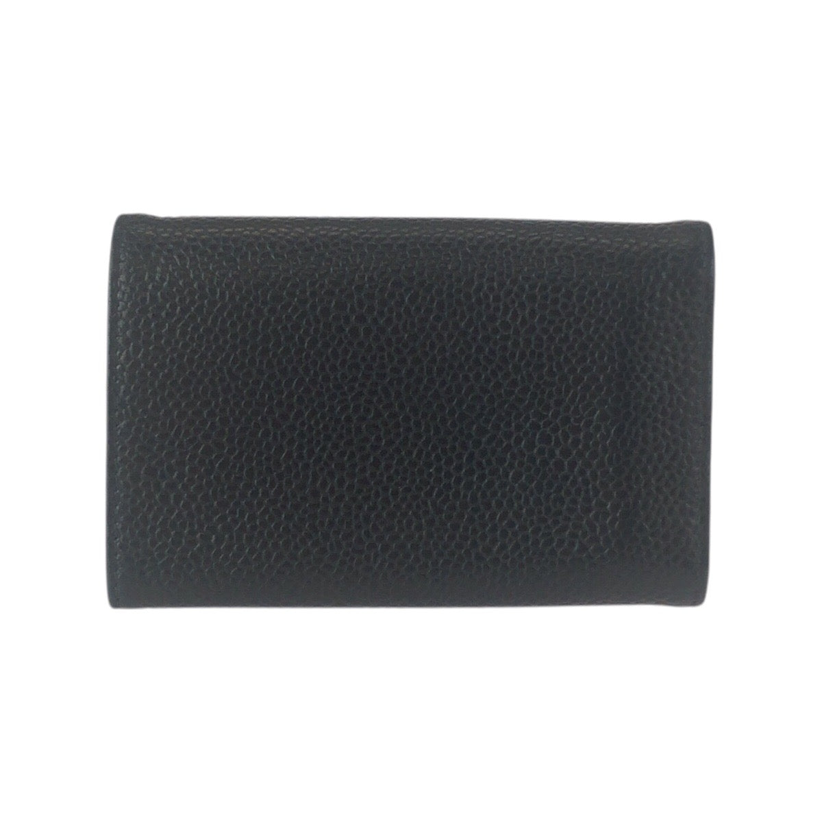 23733
CHANEL シャネル ヴィンテージ ココマーク ブラック 黒 ゴールド金具 レザー キーケース 6連 レディース AB28
