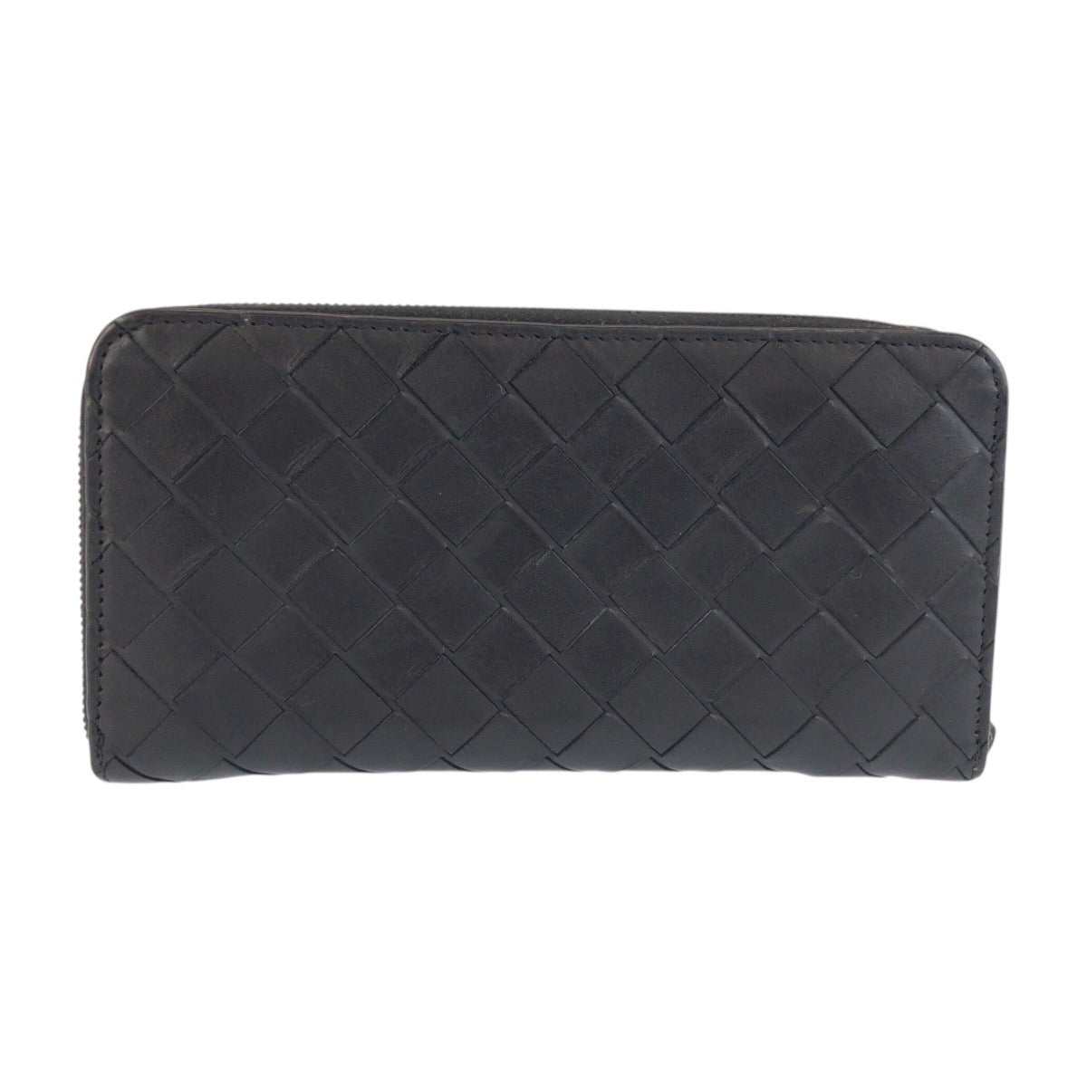 23737
BOTTEGAVENETA ボッテガヴェネタ イントレチャート ラウンドジップ ブラック 黒 レザー S02056563K 長財布 ロングウォレット メンズ ABP35