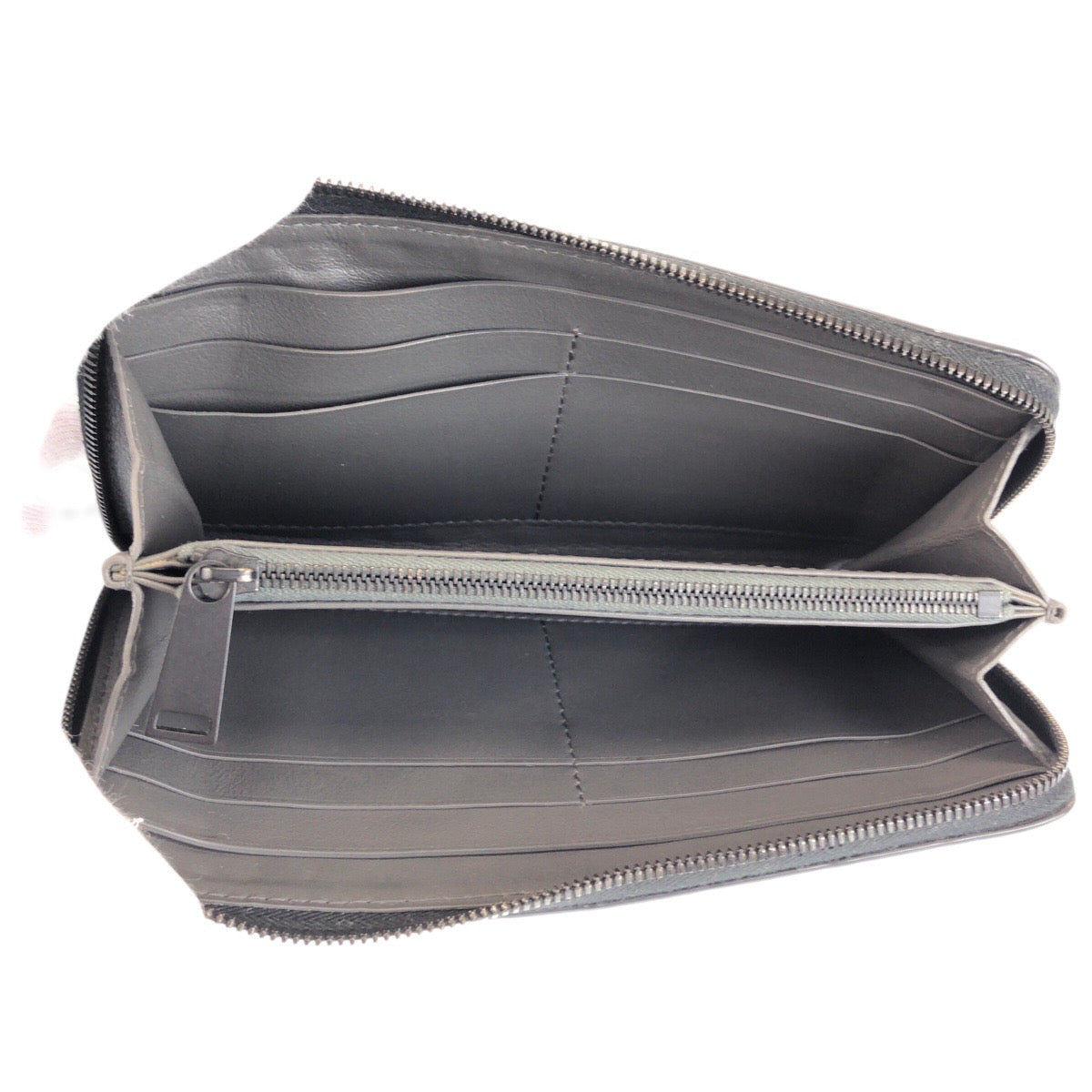 23737
BOTTEGAVENETA ボッテガヴェネタ イントレチャート ラウンドジップ ブラック 黒 レザー S02056563K 長財布 ロングウォレット メンズ ABP35