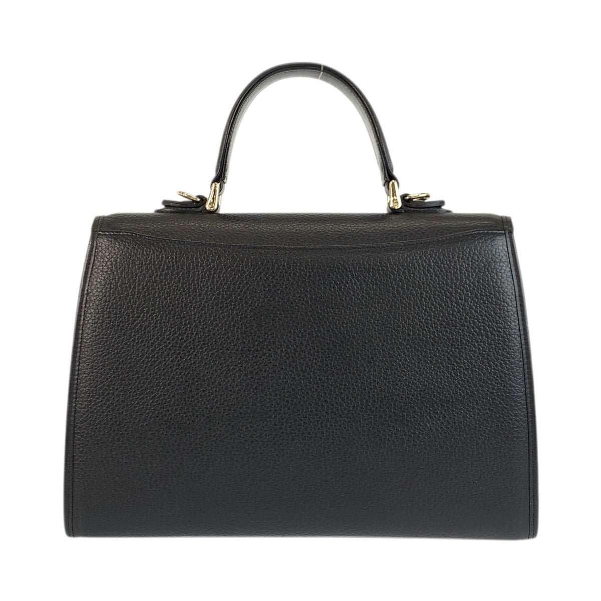 23742
BURBERRY バーバリー 中チェック柄 ブラック 黒 シルバー金具 レザー ハンドバッグ ショルダーバッグ 2way レディース ABP28