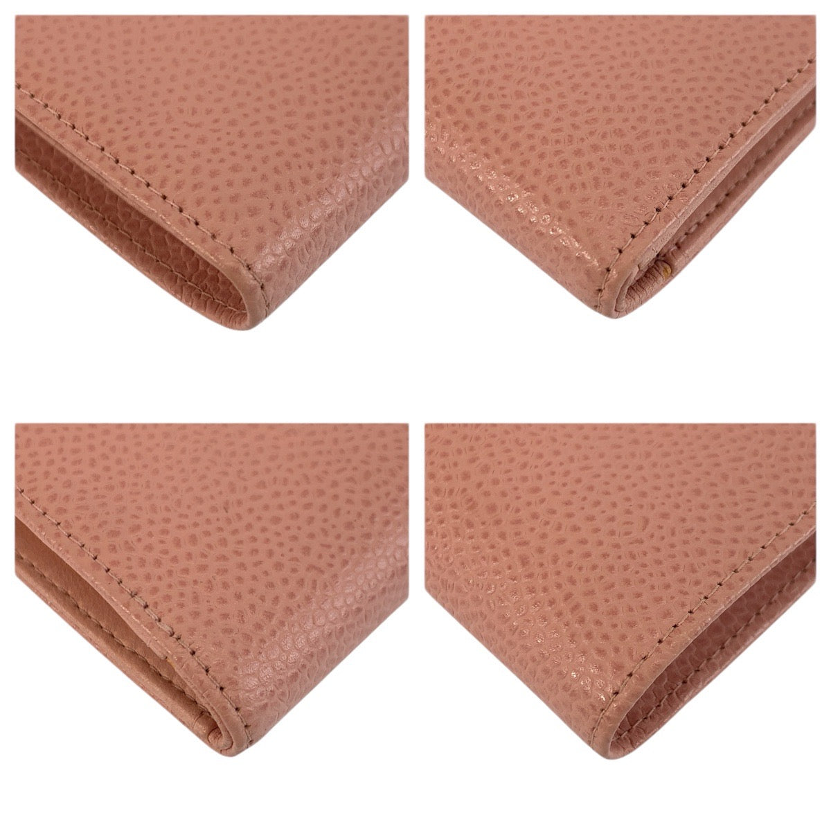23750
CHANEL シャネル ヴィンテージ ココマーク ピンク ゴールド金具 レザー 長財布 ロングウォレット レディース A63