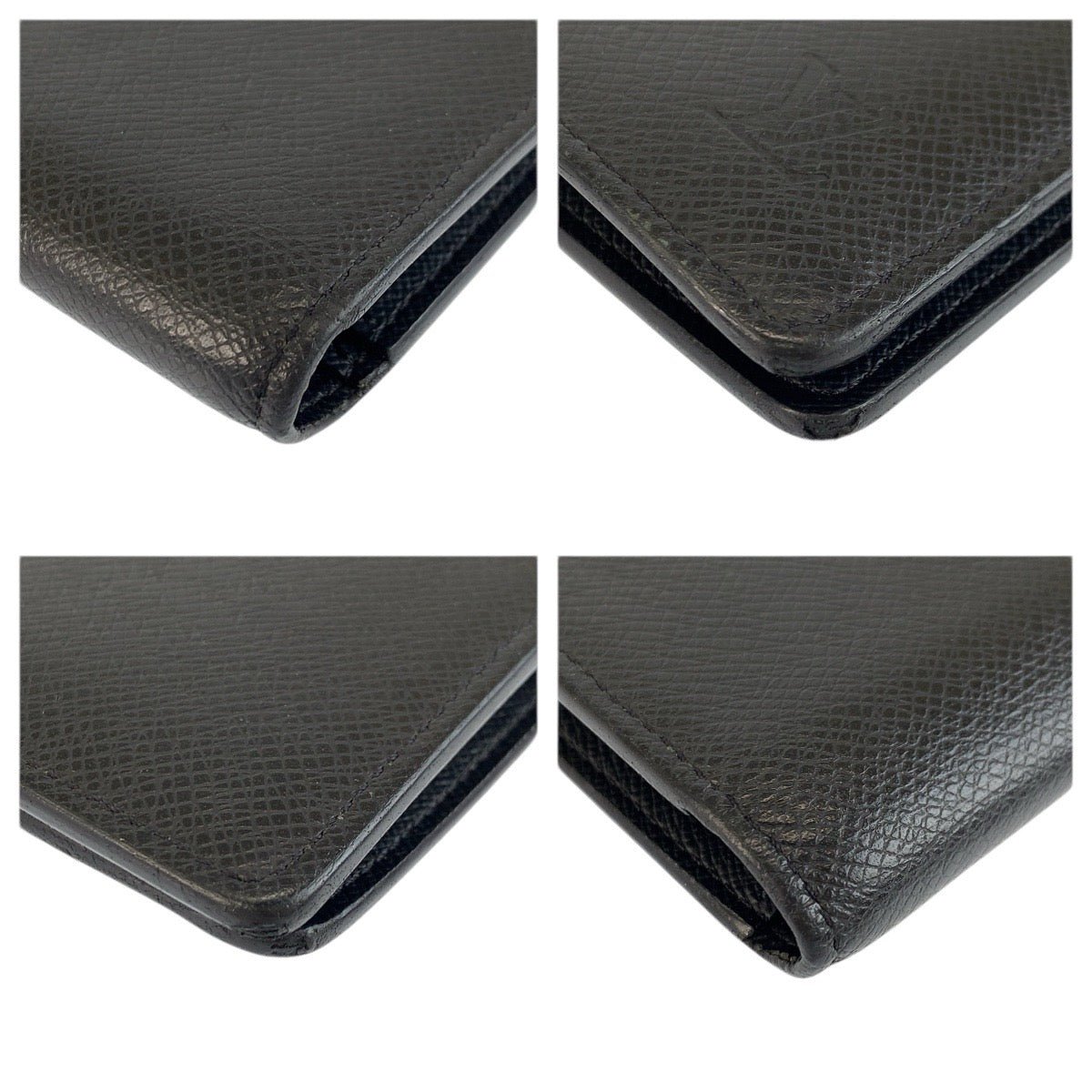 23751
LOUIS VUITTON ルイヴィトン タイガ ポルトフォイユ ブラザ ノワール ブラック シルバー金具 レザー M30501 長財布 ロングウォレット メンズ ABP35