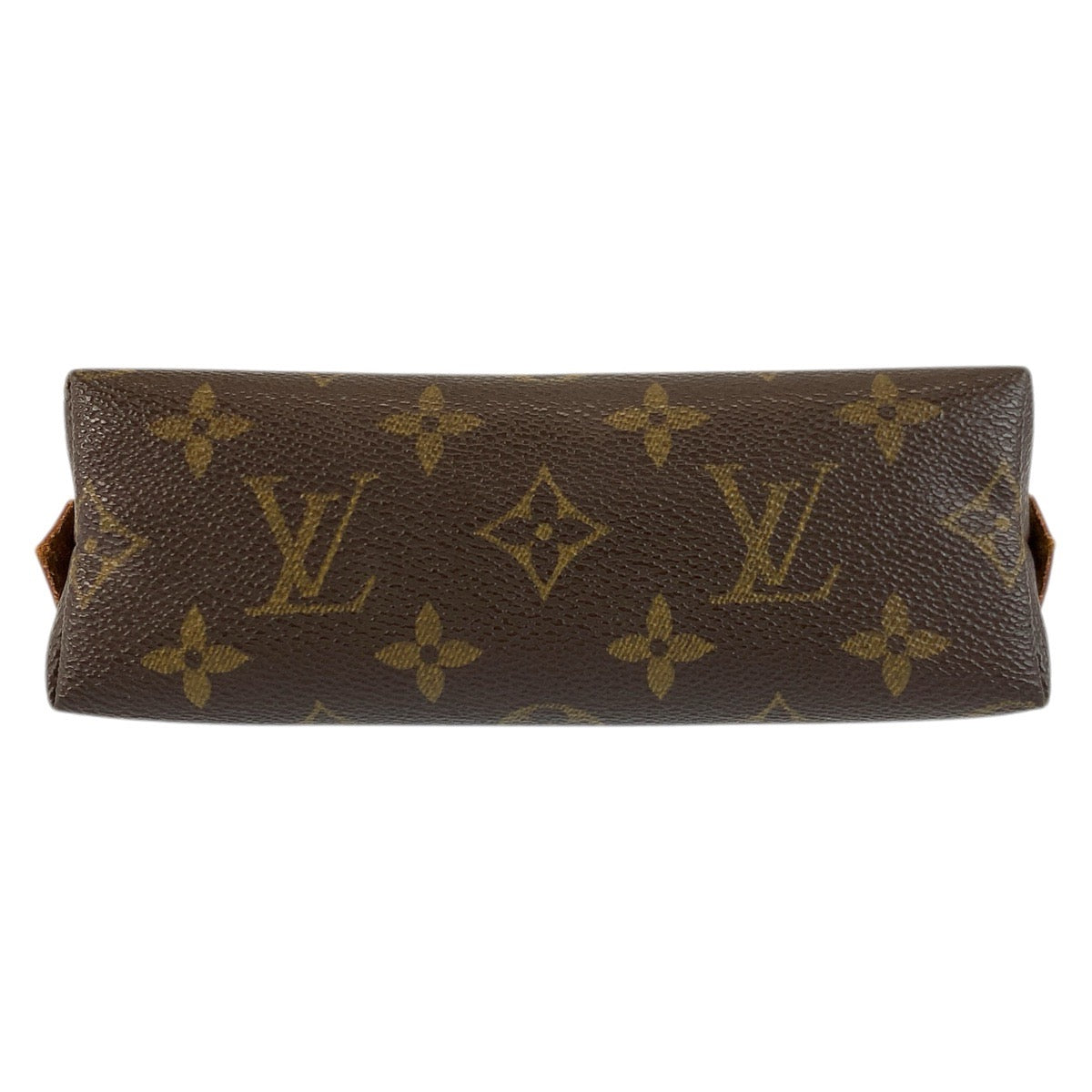 23753
LOUIS VUITTON ルイヴィトン モノグラム ポシェット コスメティック PM ブラウン ゴールド金具 PVC M47515 ポーチ 化粧ポーチ レディース AB21