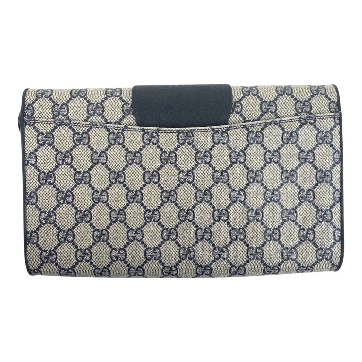 23788
GUCCI グッチ ヴィンテージ オールドグッチ ネイビー グレー ゴールド金具 GGスプリームキャンバス 94 02 050 ショルダーバッグ レディース AB35