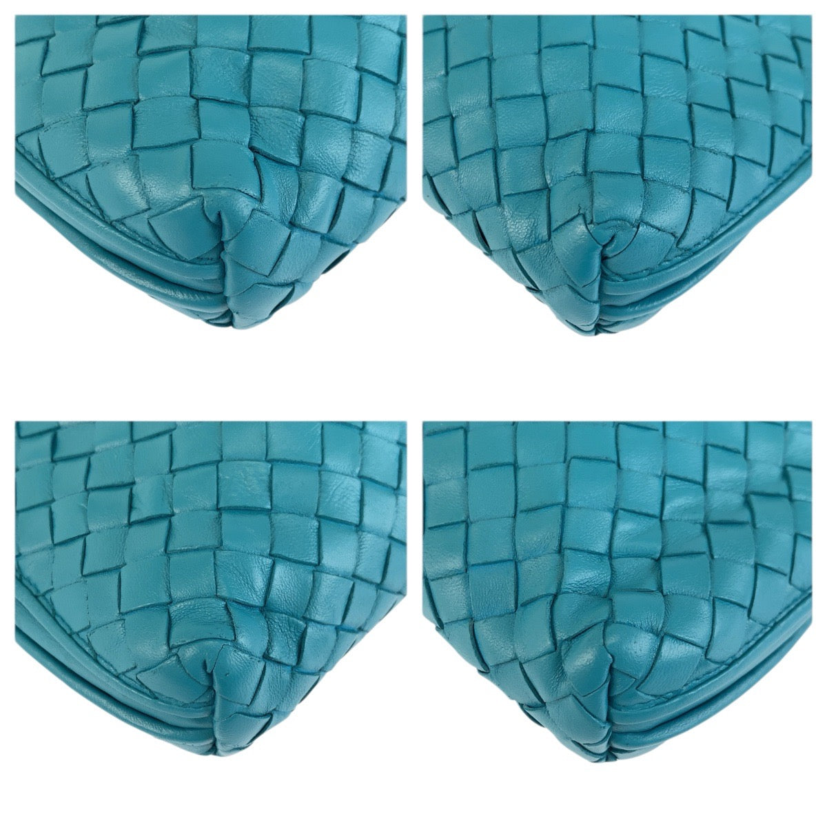 23820
BOTTEGAVENETA ボッテガヴェネタ イントレチャート ノディーニ ターコイズブルー レザー B00378532Y ショルダーバッグ ポシェット レディース ABP56