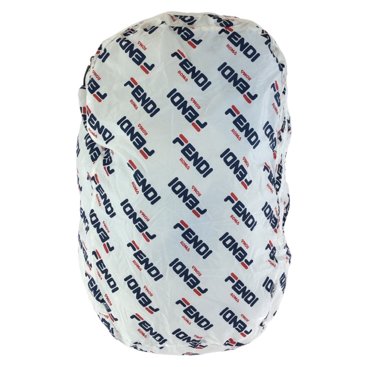 23826
FENDI フェンディ FENDI×FILA エコバッグ ホワイト ゴールド金具 レザー / ナイロン リュック・デイパック 男女兼用 レディース A21