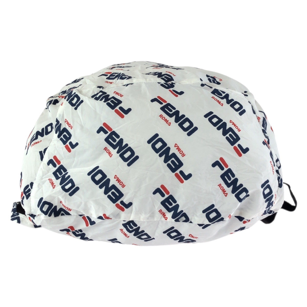 23826
FENDI フェンディ FENDI×FILA エコバッグ ホワイト ゴールド金具 レザー / ナイロン リュック・デイパック 男女兼用 レディース A21