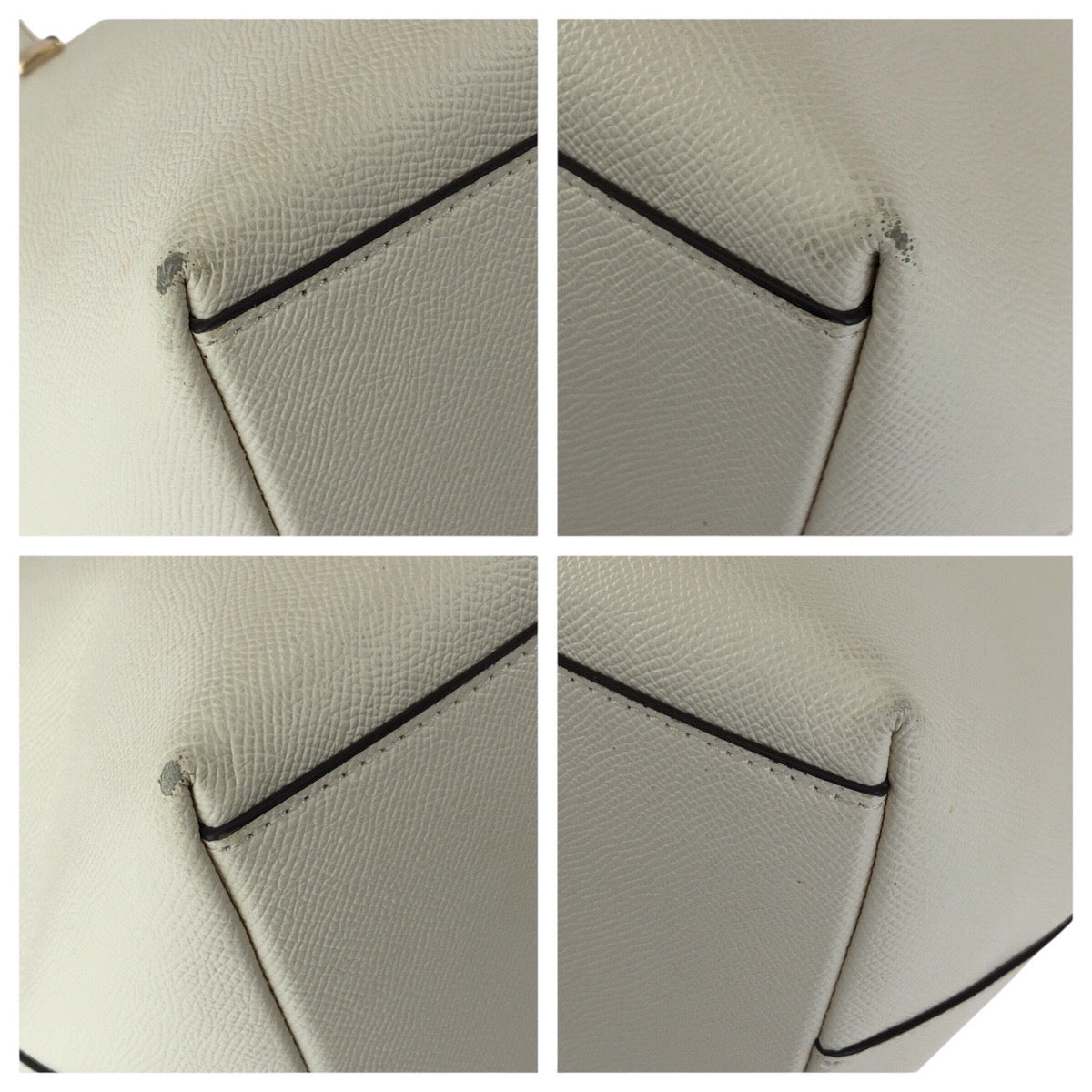 23838
COACH コーチ ギャラリー オフホワイト ゴールド金具 レザー F79608 トートバッグ ショルダーバッグ レディース ABP3
