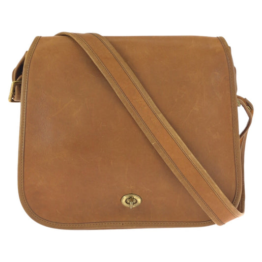 23842
COACH コーチ ヴィンテージ オールドコーチ スチュワーデス ブラウン キャメル ゴールド金具 レザー 1107 ショルダーバッグ メッセンジャーバッグ レディース AB28