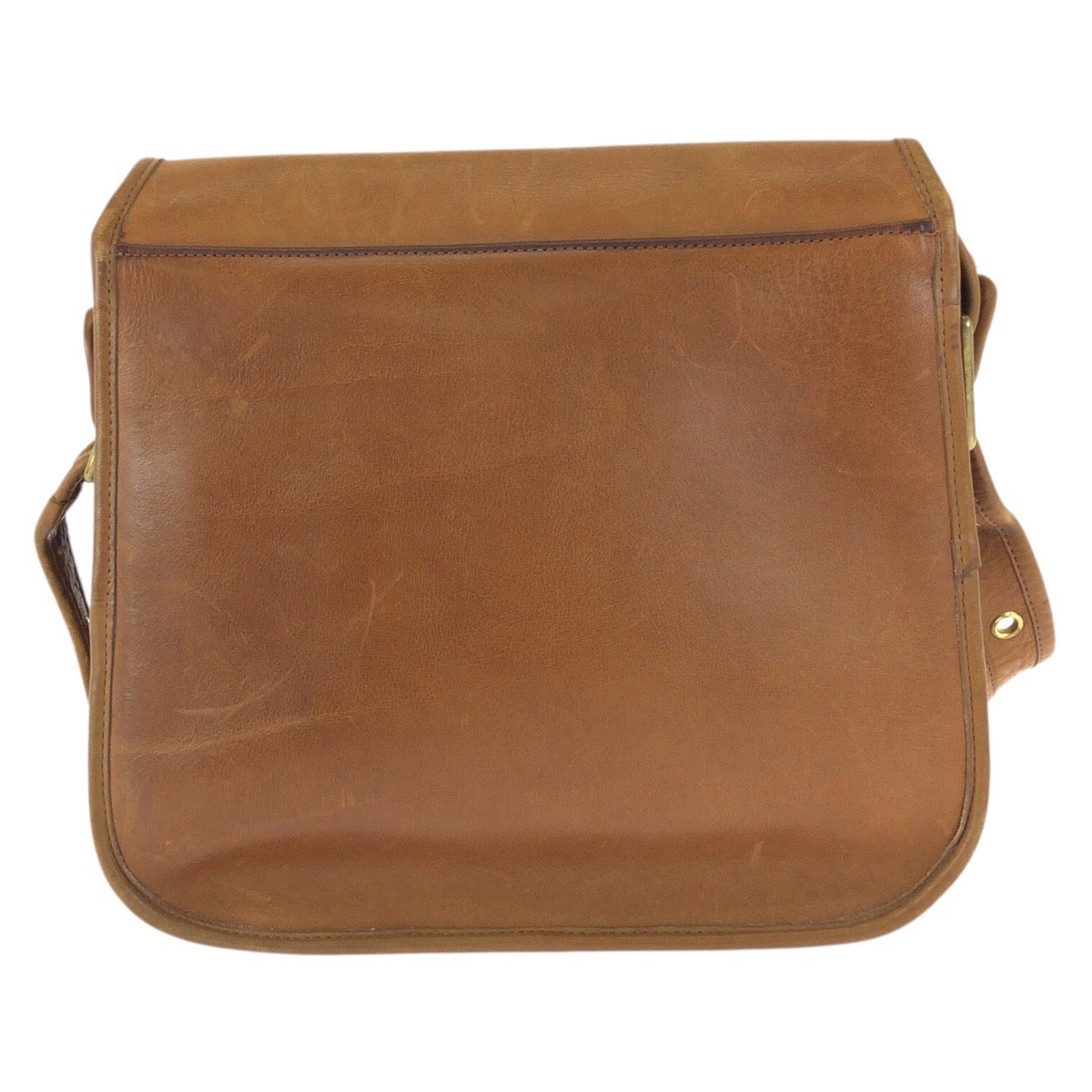 23842
COACH コーチ ヴィンテージ オールドコーチ スチュワーデス ブラウン キャメル ゴールド金具 レザー 1107 ショルダーバッグ メッセンジャーバッグ レディース AB28