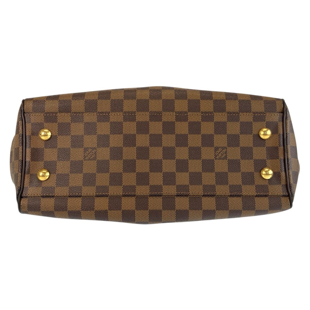 23845
LOUIS VUITTON ルイヴィトン ダミエ トレヴィPM ブラウン ゴールド金具 PVC N51997 ハンドバッグ ショルダーバッグ 2way レディース ABP88
