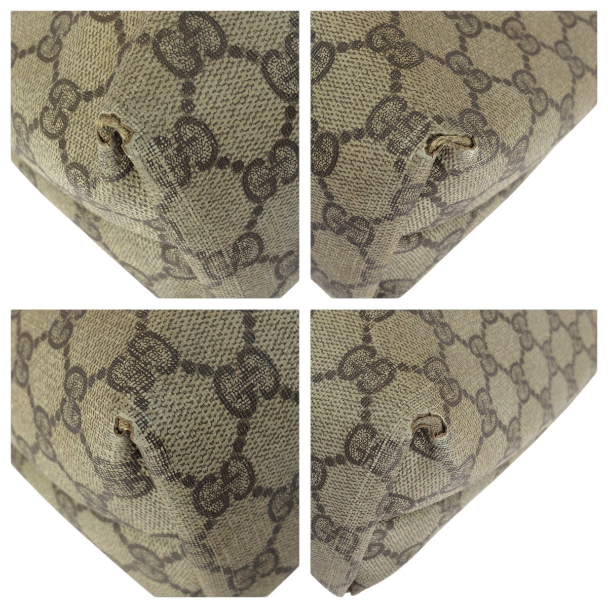 23847
GUCCI グッチ オールドグッチ シェリーライン ベージュ ブラウン ゴールド金具 GGスプリームキャンバス 39 02 003 トートバッグ ショルダーバッグ レディース AB21