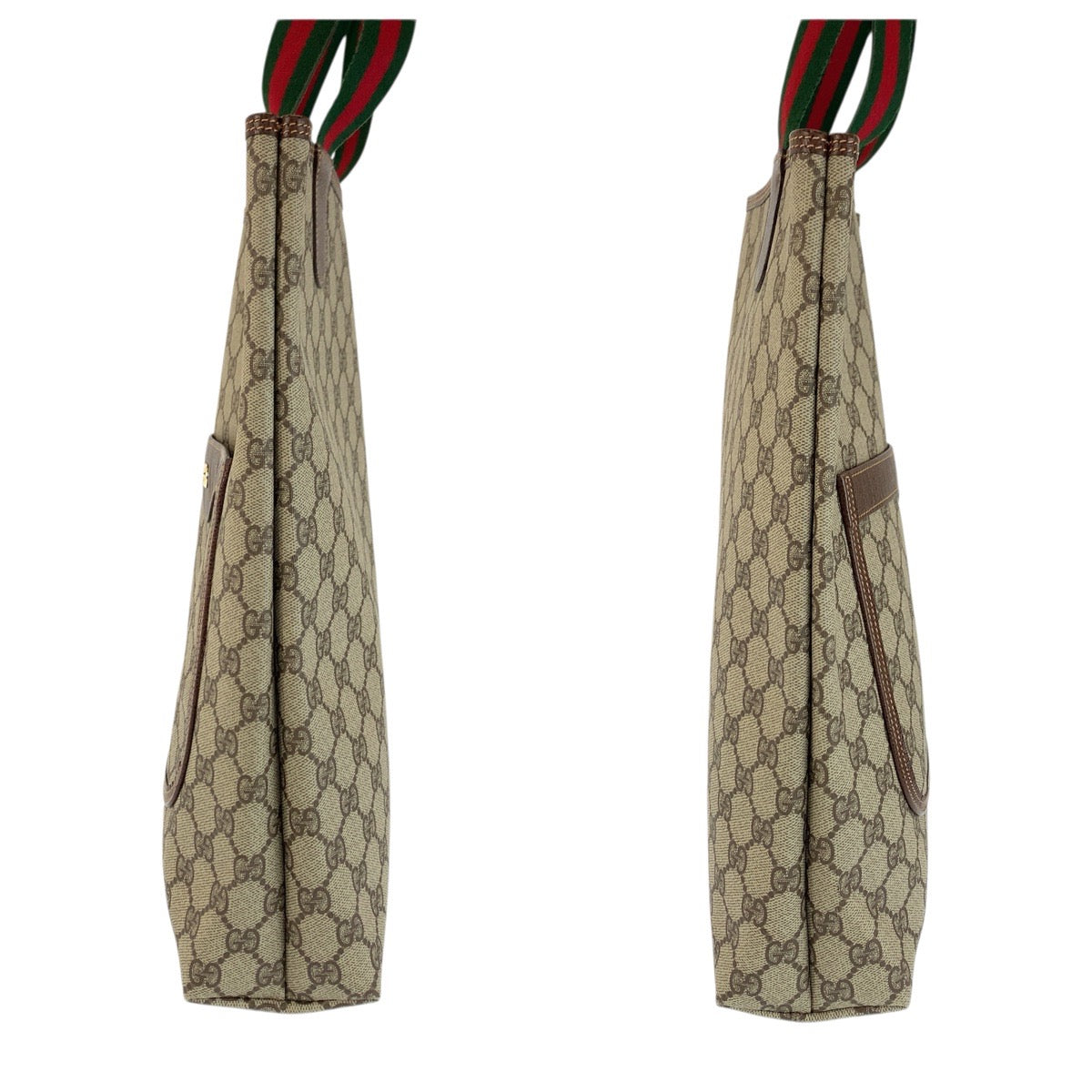 23848
GUCCI グッチ シェリーライン ベージュ ブラウン ゴールド金具 GGスプリームキャンバス 002 123 6487 トートバッグ ショルダーバッグ レディース ABP30