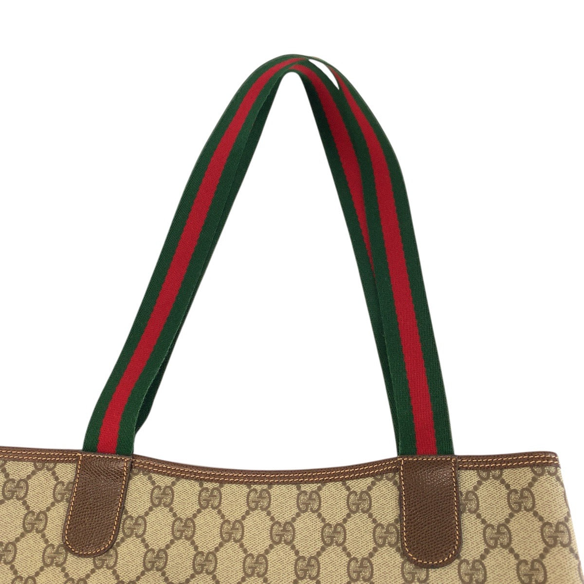 23848
GUCCI グッチ シェリーライン ベージュ ブラウン ゴールド金具 GGスプリームキャンバス 002 123 6487 トートバッグ ショルダーバッグ レディース ABP30