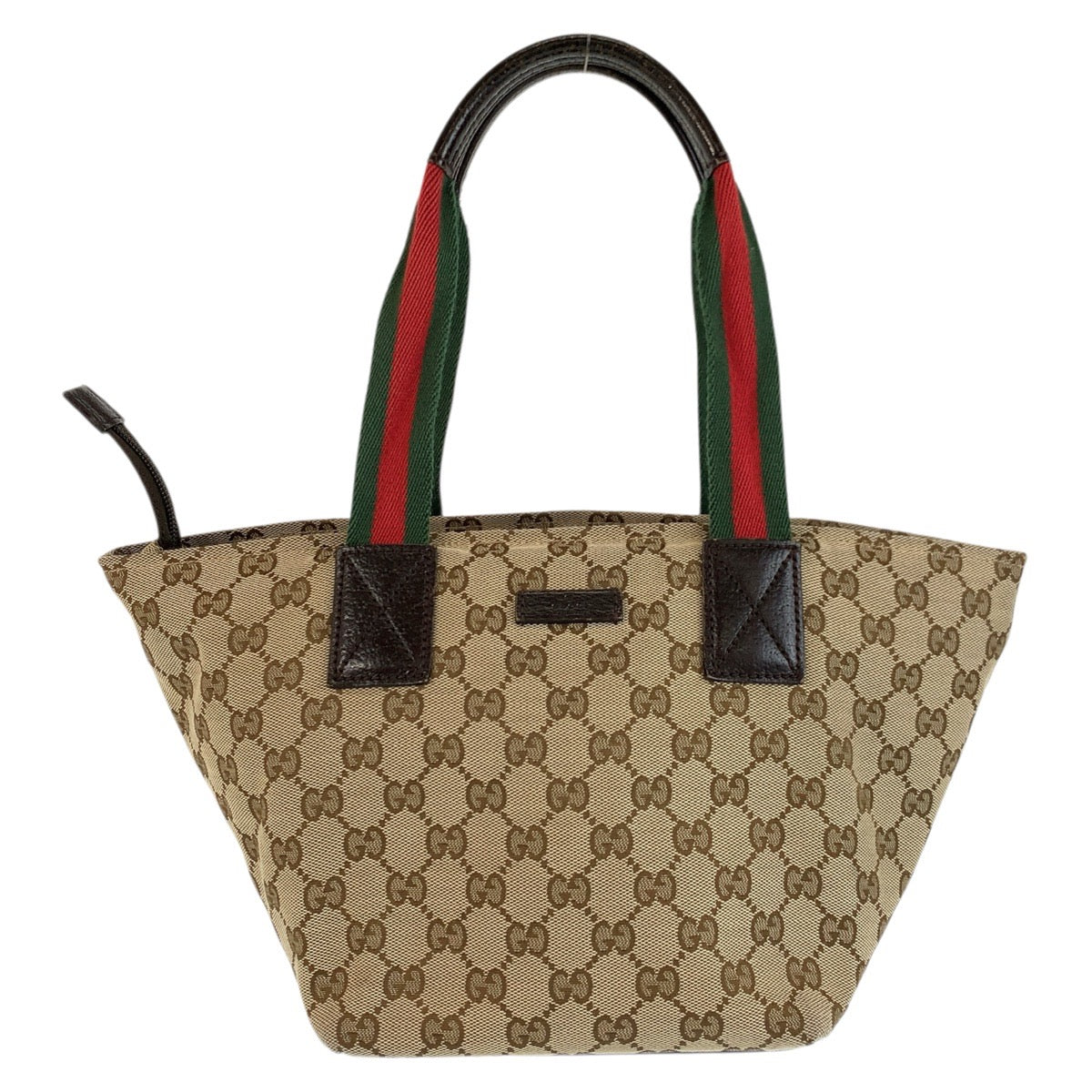 23879
GUCCI グッチ シェリーライン ベージュ ブラウン GGキャンバス 131228 トートバッグ ハンドバッグ レディース ABP42